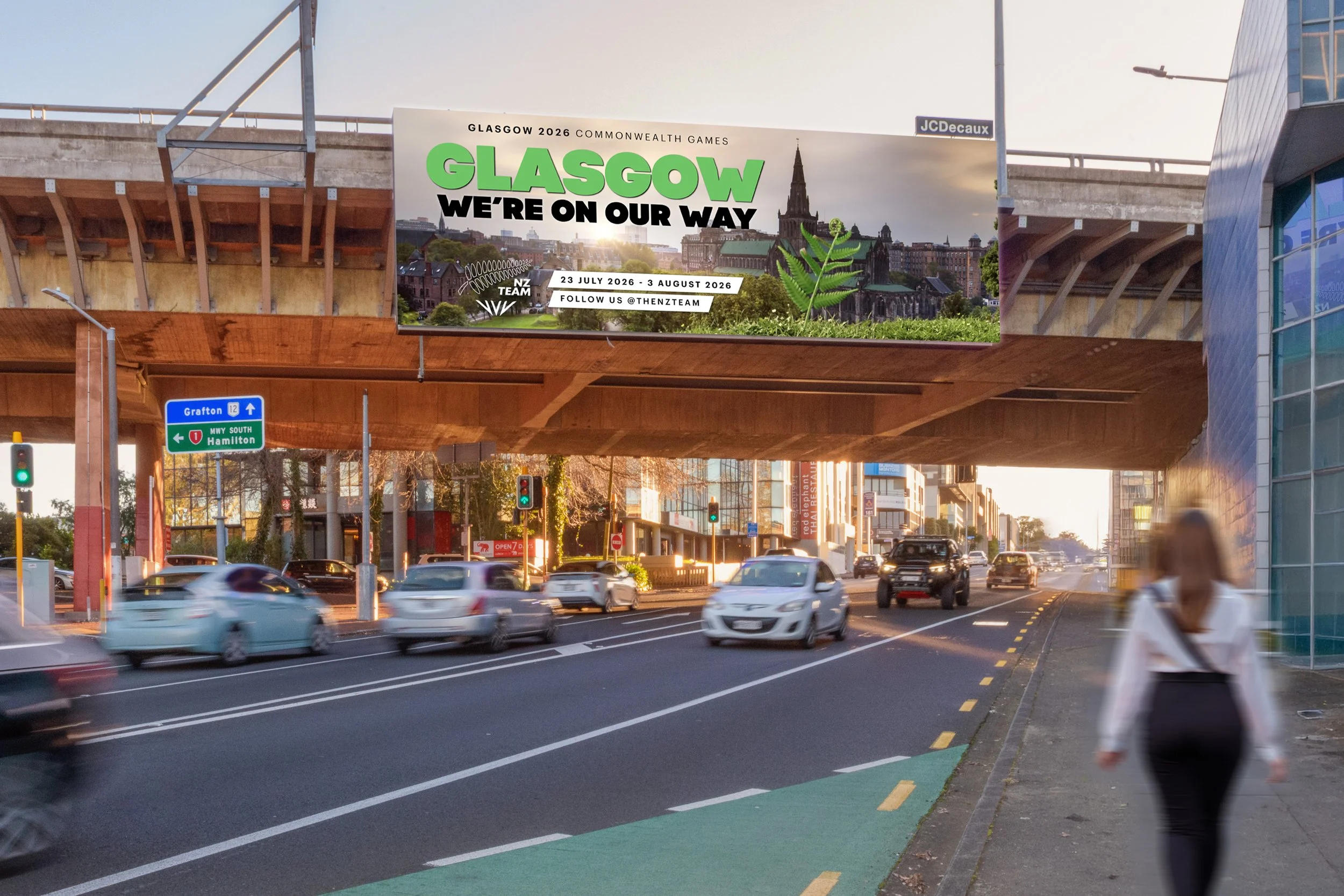 JCDecaux powers Glasgow 2026 Games coverage for New Zealand Team across national Digital Out-of-Home network
