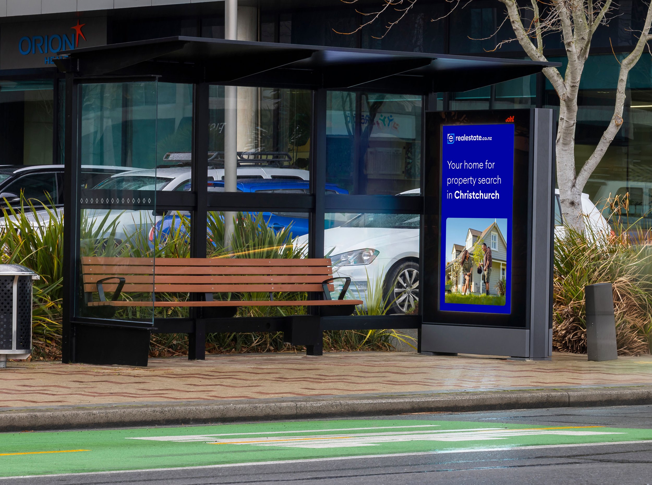 oOh!media launches Christchurch LED bus shelter network