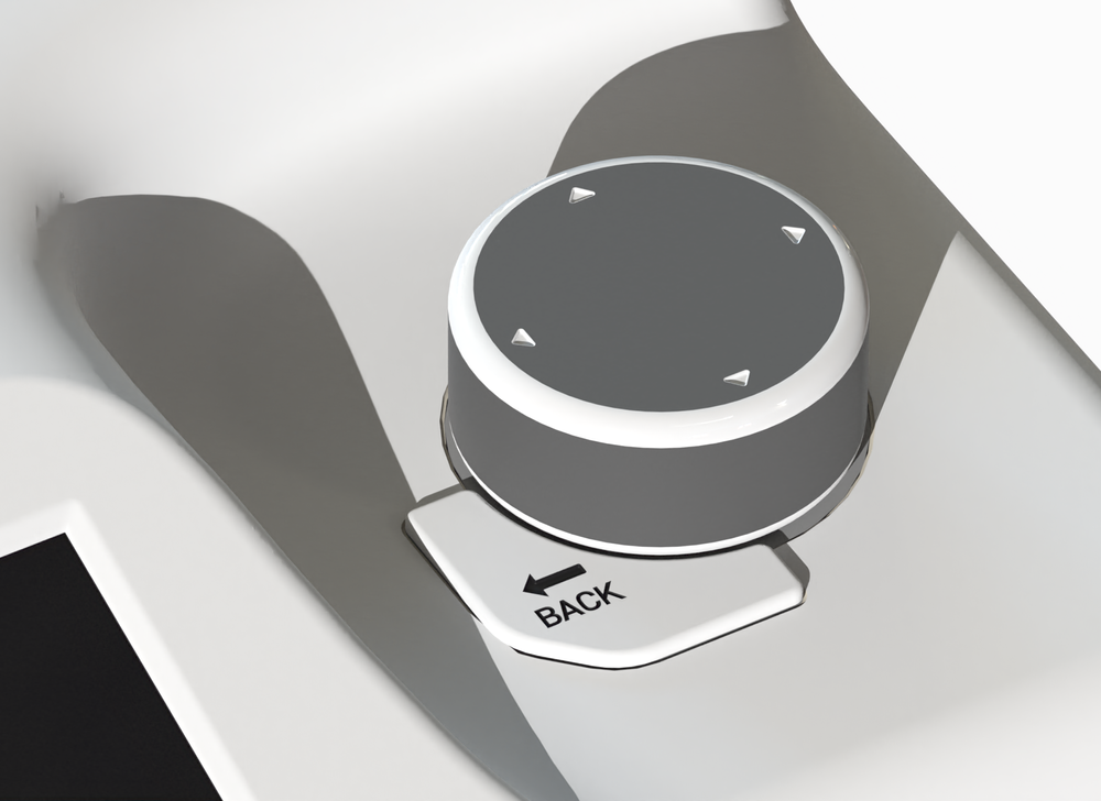 One dial instead of soft keys
