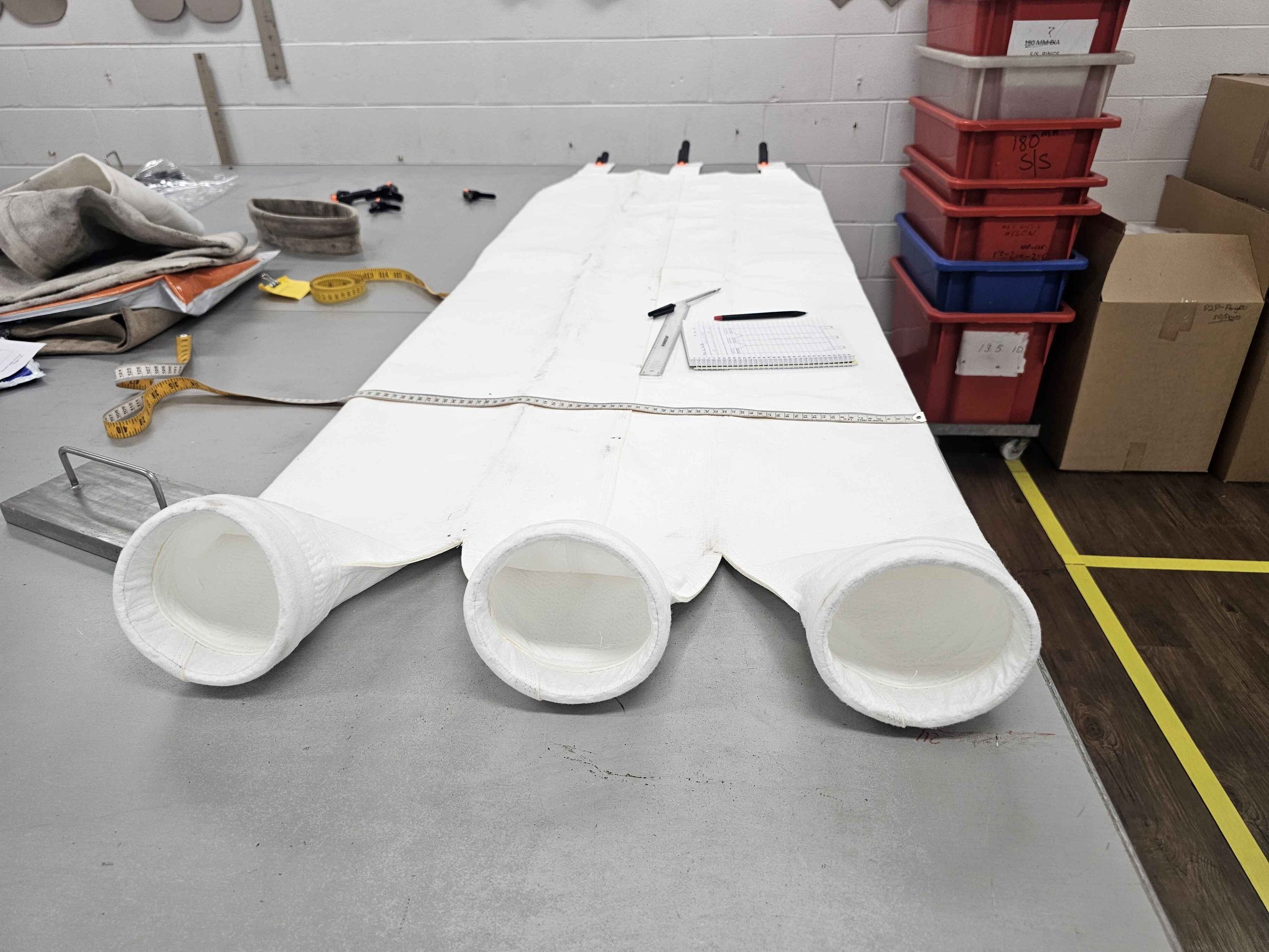 Triple Dust Filter Bag - Sample Development