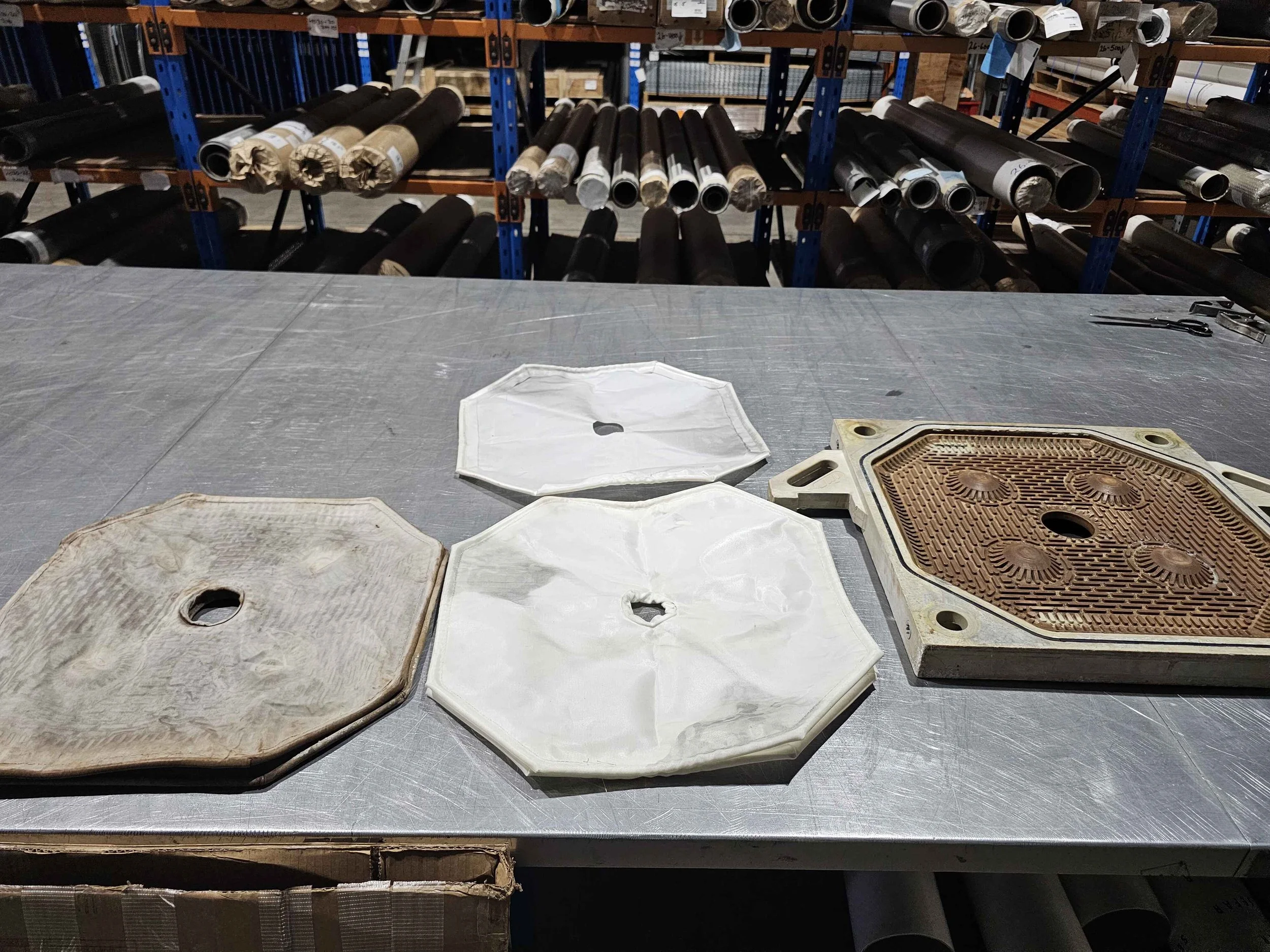 Filter Press Cloth - R&D + Prototyping