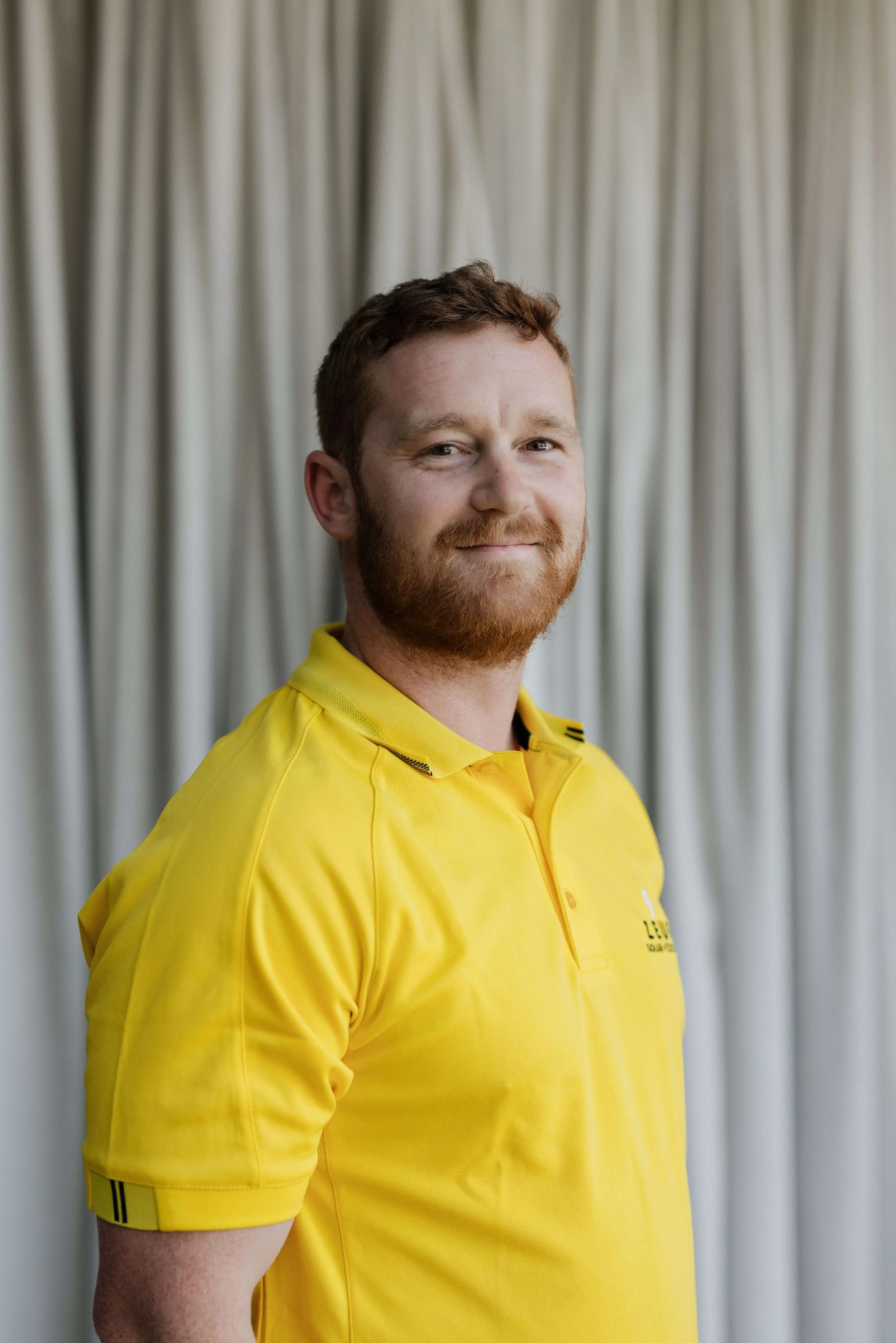 Zeus Solar and Electrical's director, Bjorn.