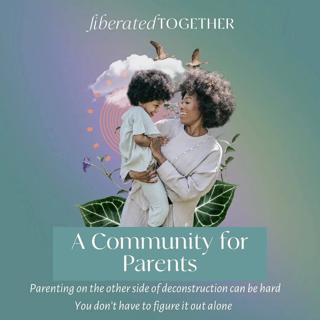 Join us tomorrow! Parenting has always been hard. But trying to navigate parenting on the other side of deconstruction, navigating our own healing, trying to get everyone fed and to bed everyday- it&rsquo;s a lot. 

Come connect with other parents wh