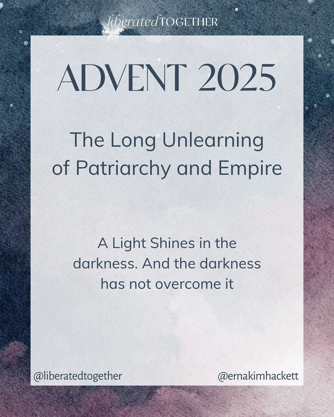 I love Advent. 
It is my favorite time of year in the Christian calendar. And it has become even more important to me in my years outside of evangelicalism and traditional church structures. 
I feel like Advent knows what it is like to long for so mu
