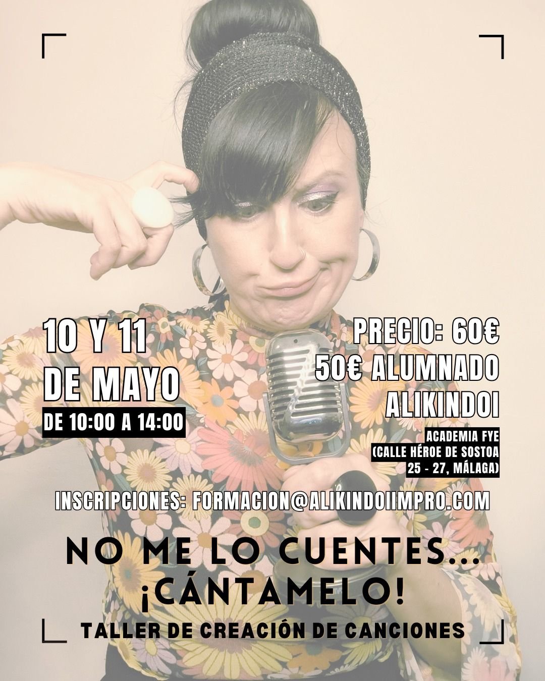 "No me lo cuentes, cántamelo". Taller de creación de canciones