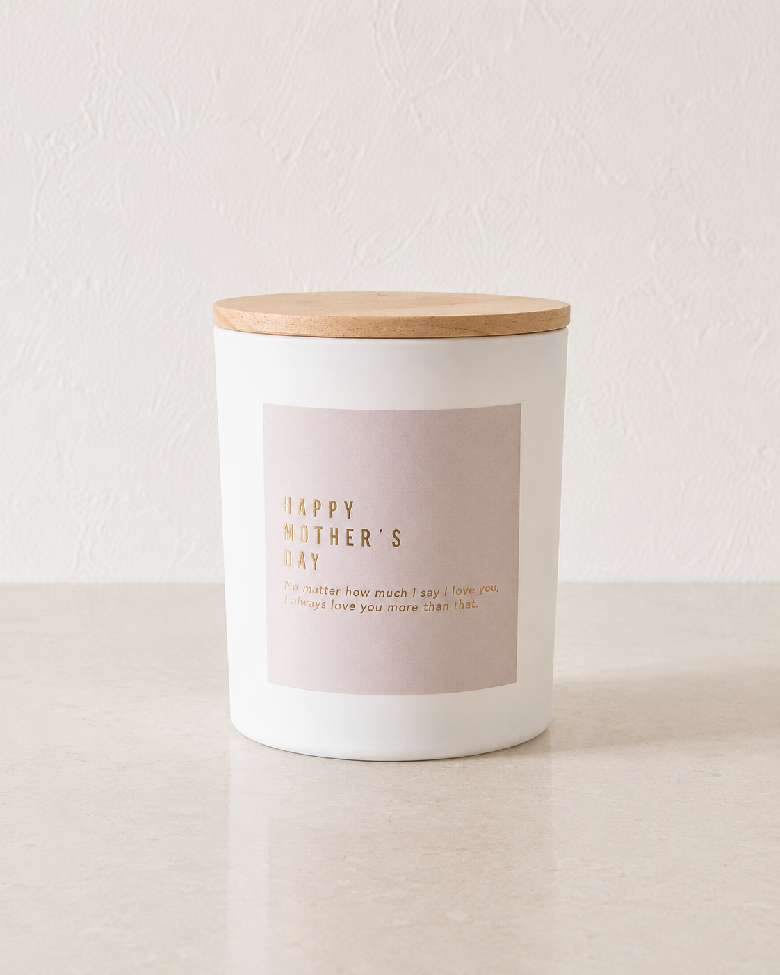 Mother's Day Definition Candle with wooden lid, 200g