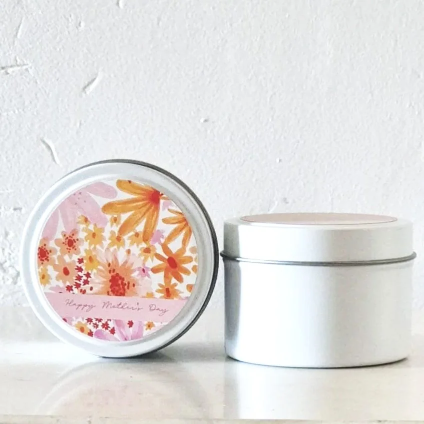 Mini White Tin Mother's Day x Jess Walker Candle