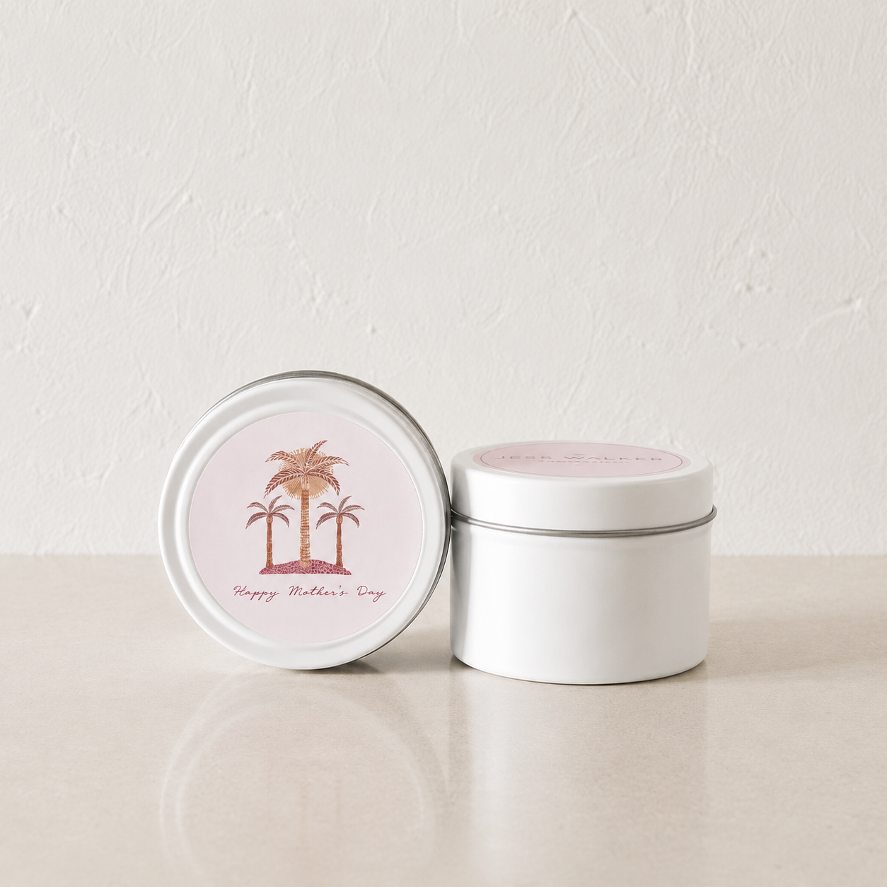Mini White Tin Mother's Day x Jess Walker Candle