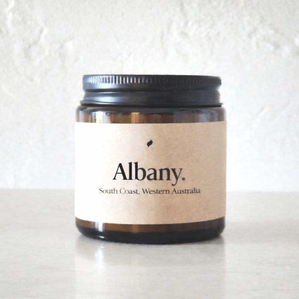 Place Name Mini Candle by Endure (Albany)