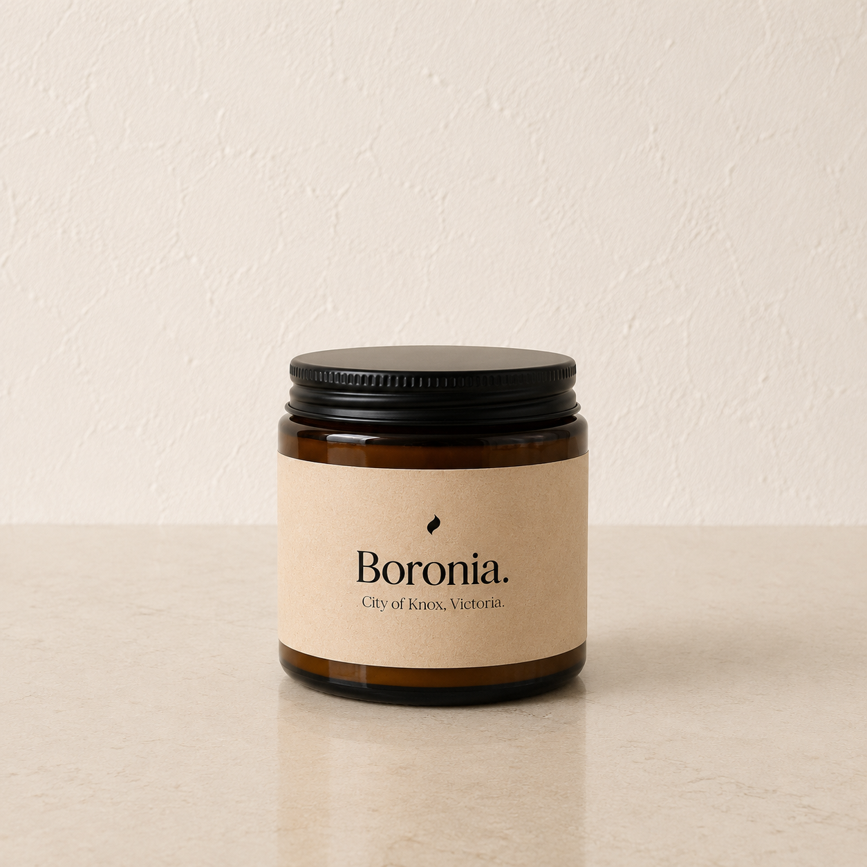 Place Name Mini Candle by Endure (Boronia)
