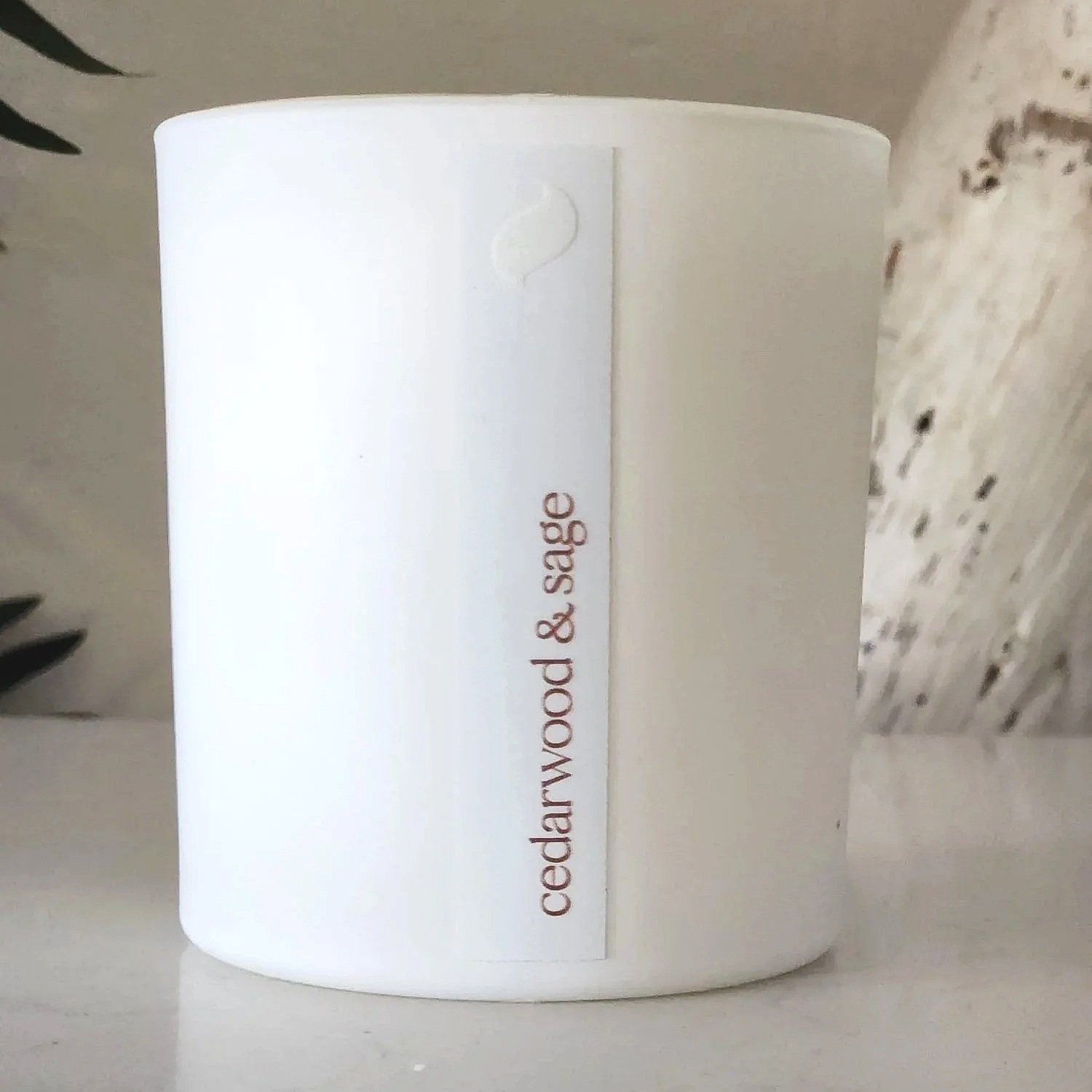 Cedarwood & Sage with wooden lid, 200g