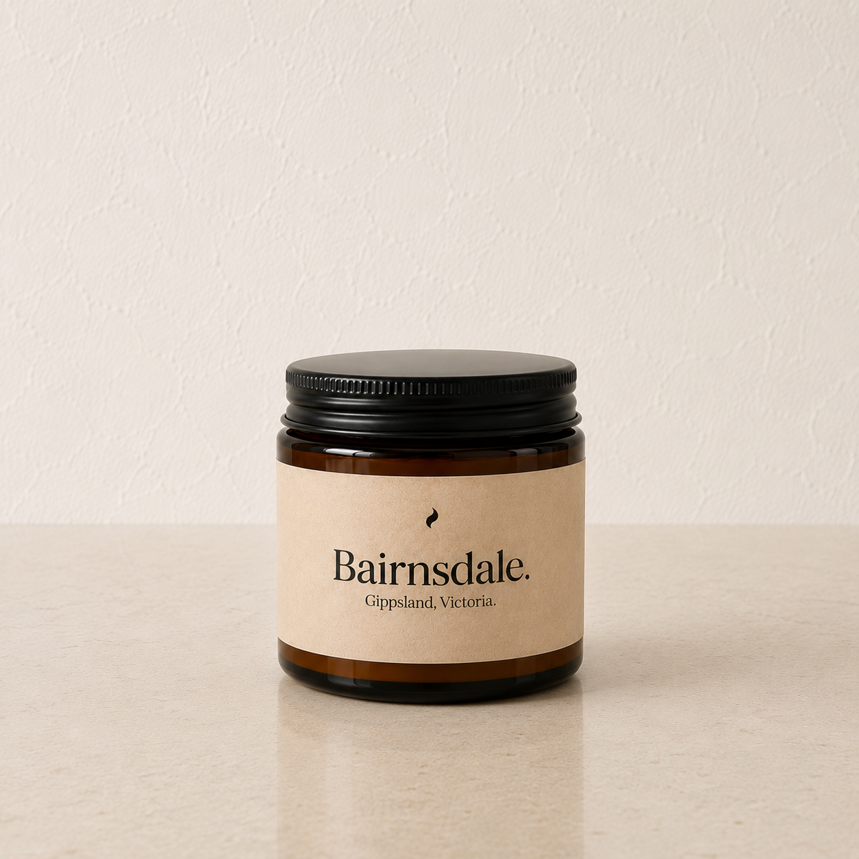 Place Name Mini Candle by Endure (Bairnsdale)