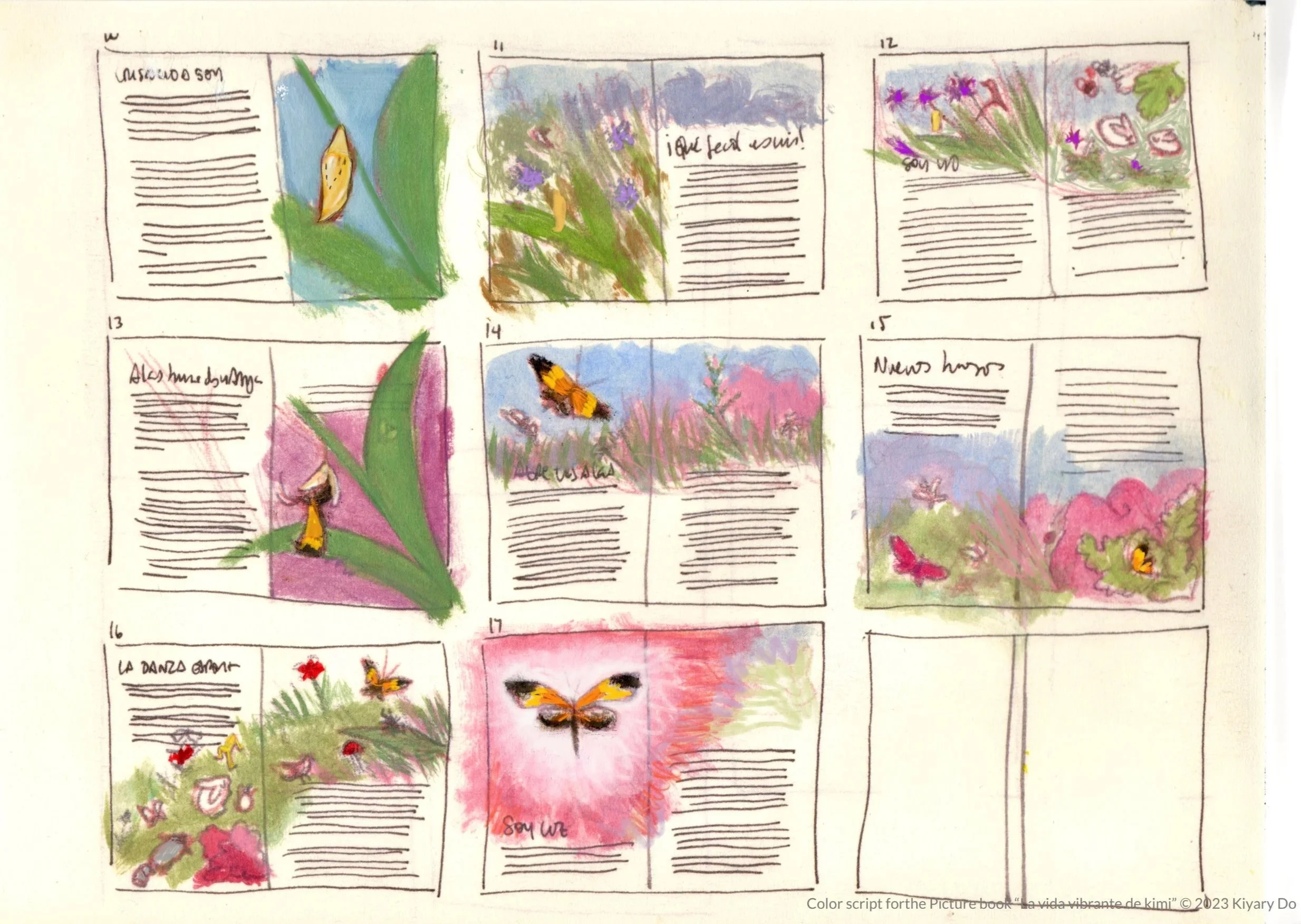 Kimimela+-+color+script+of+picture+book+butterfly+kiyary.jpg