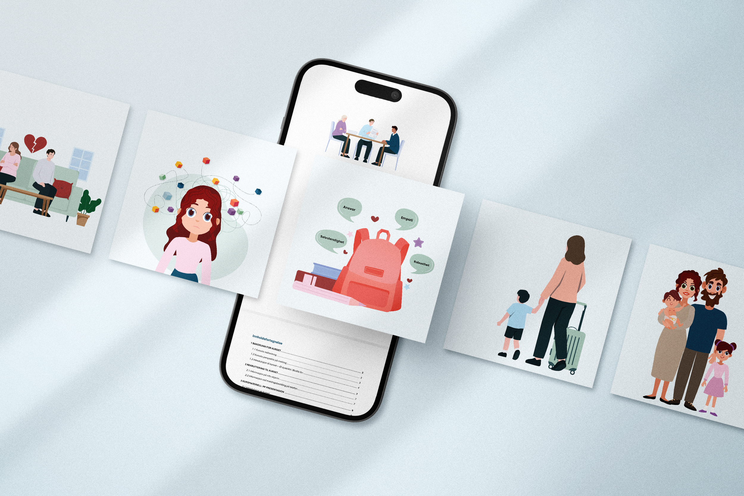 Grafisk design for Familievernskontoret