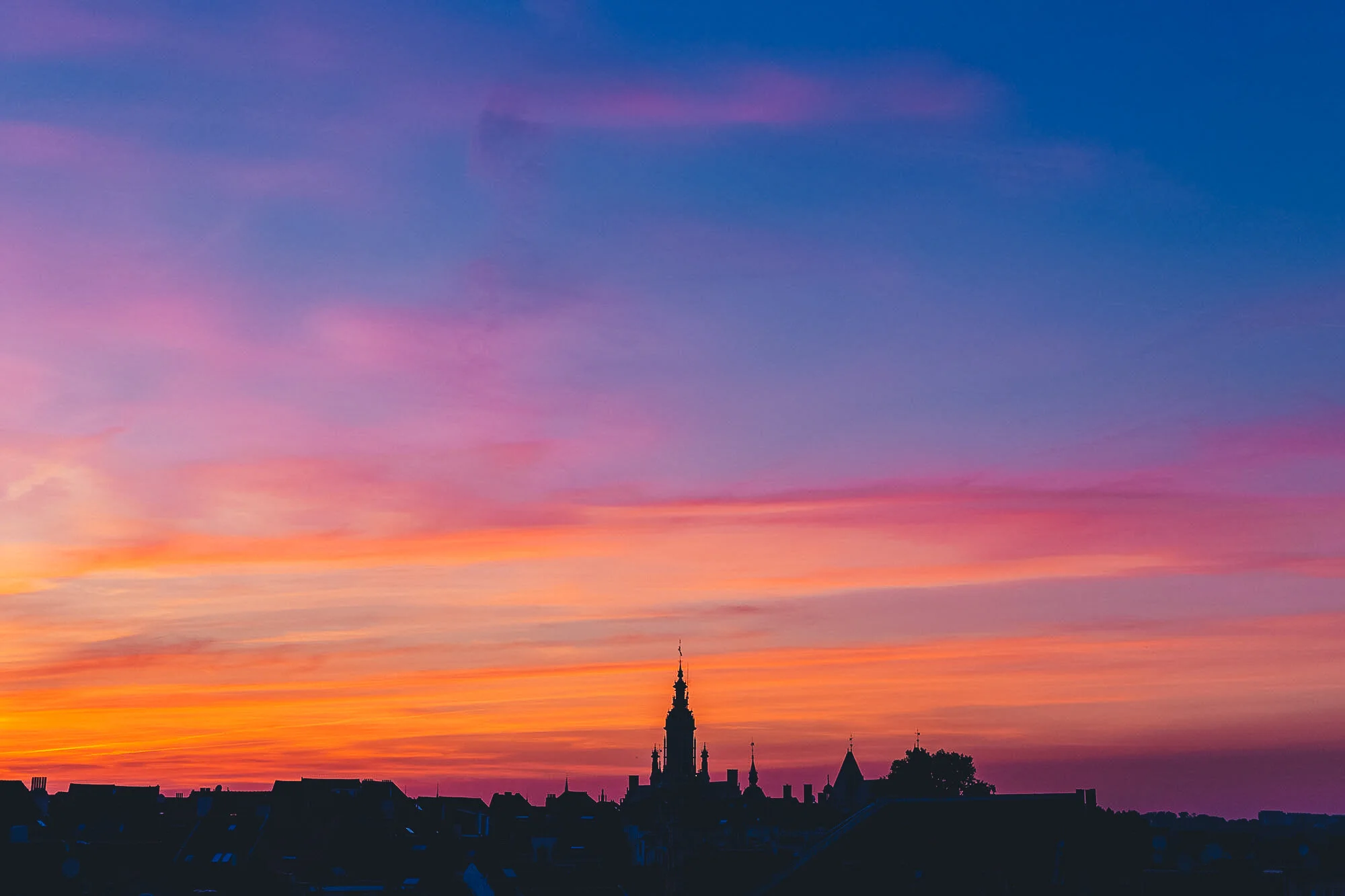 Awe-inspiring sunset 