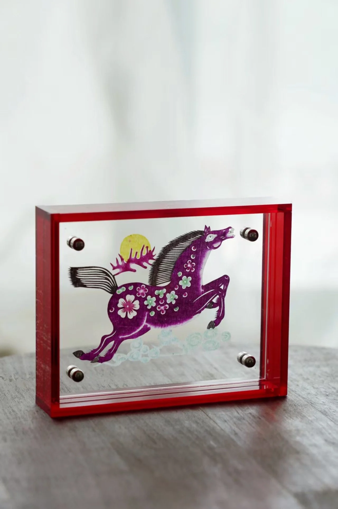 Yu country folk craft paper cut