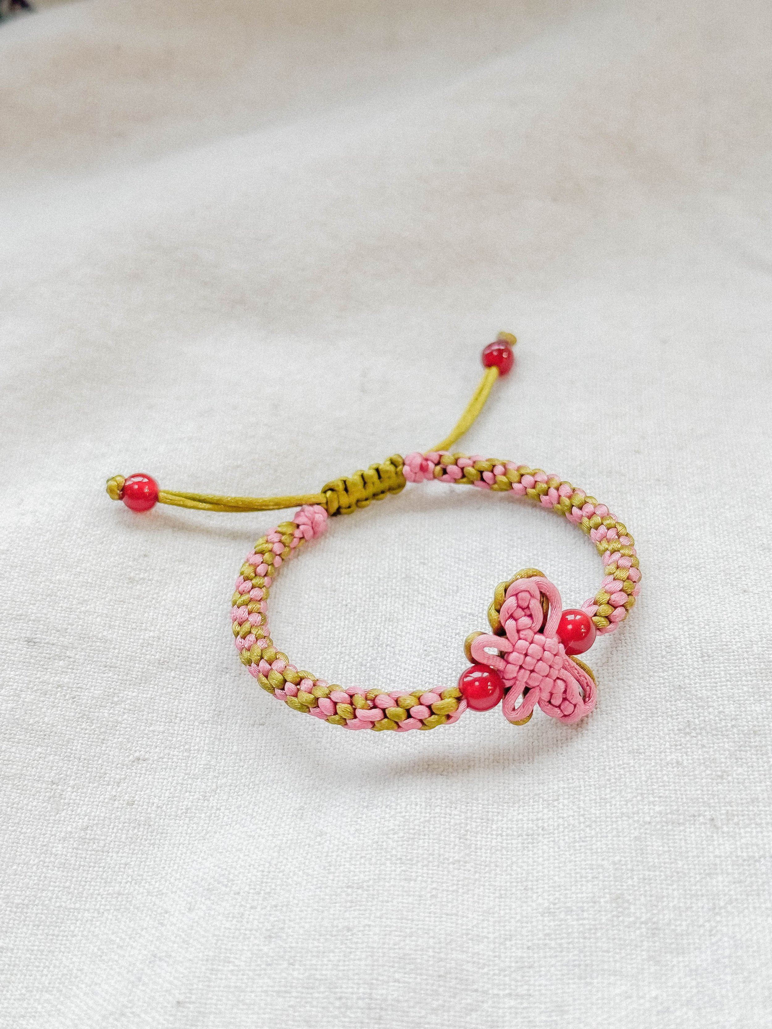 Chinese butterfly knot bracelet