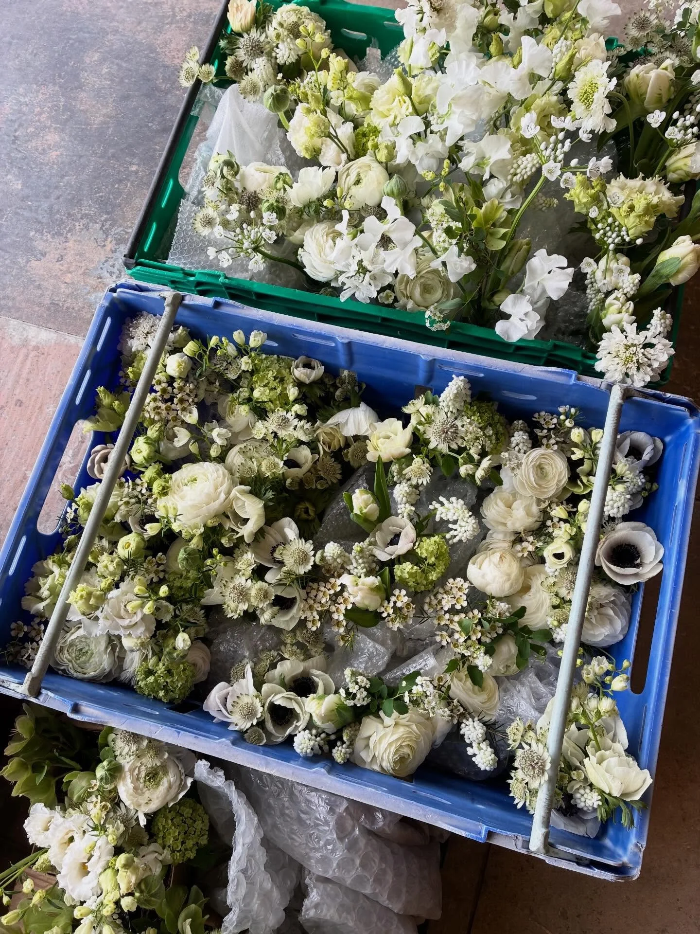A glimpse of the beautiful wedding from yesterday @thebarnatbotleyhill . More pics to come!!

#surreywedding #surreyflorist #botleyhillbarn #whitewedding #weddingflowers