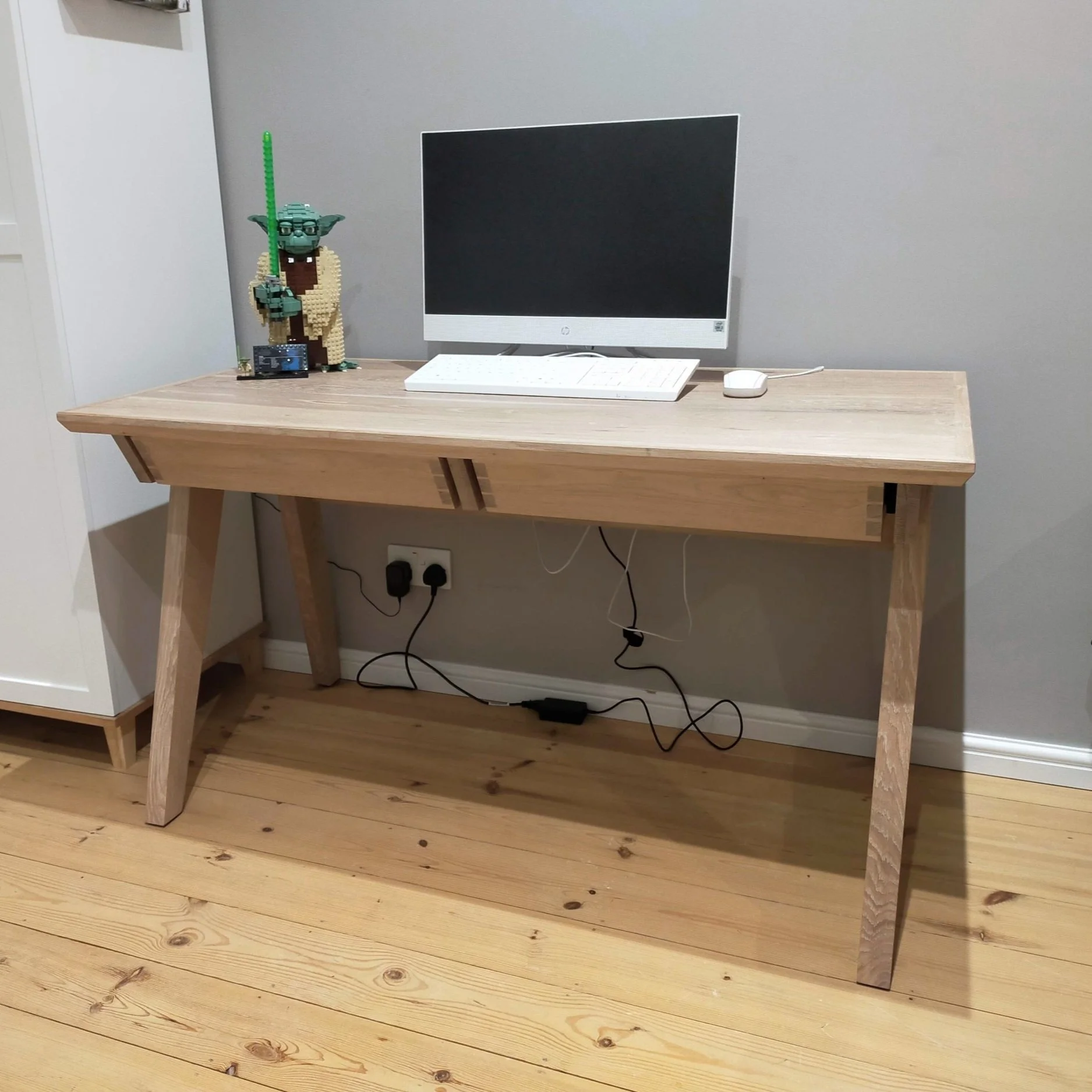 White Oak Desk