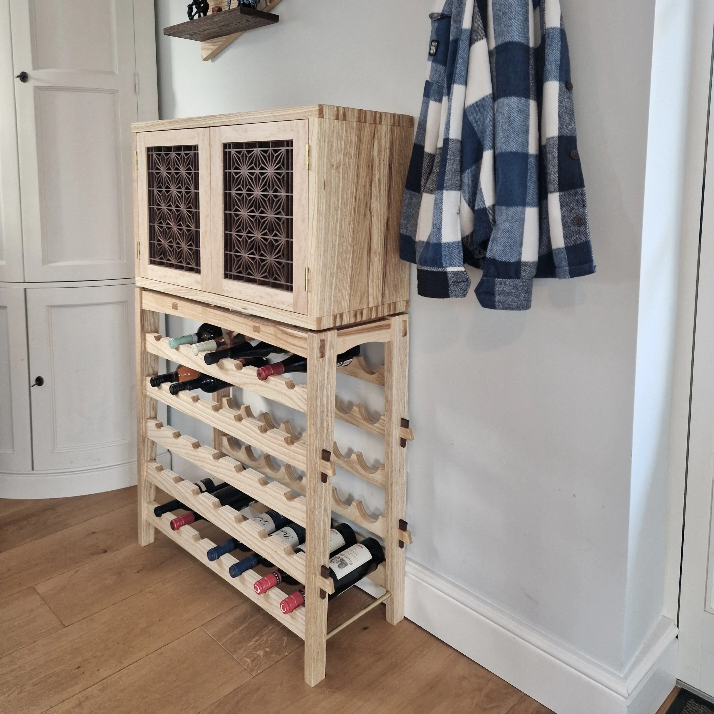 Wine Rack and Spirits Cabinet