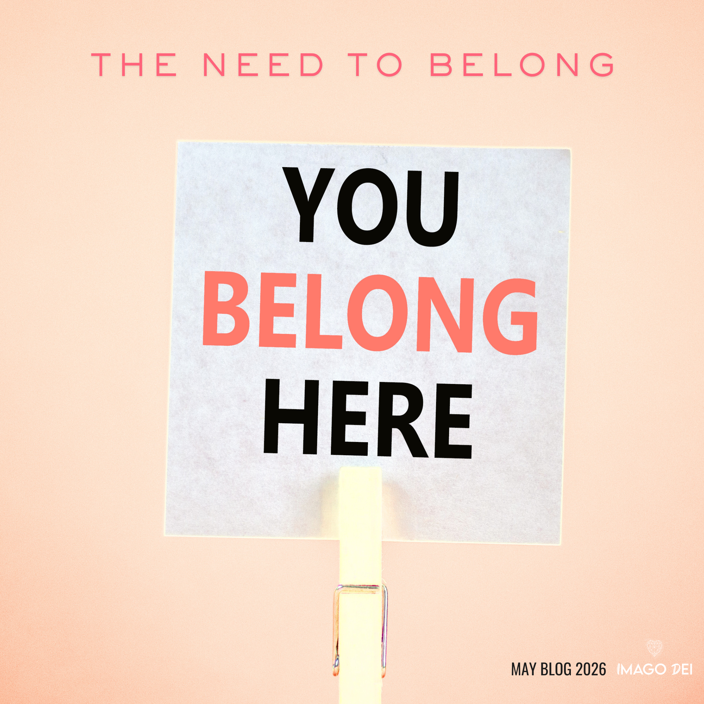 The need to belong…