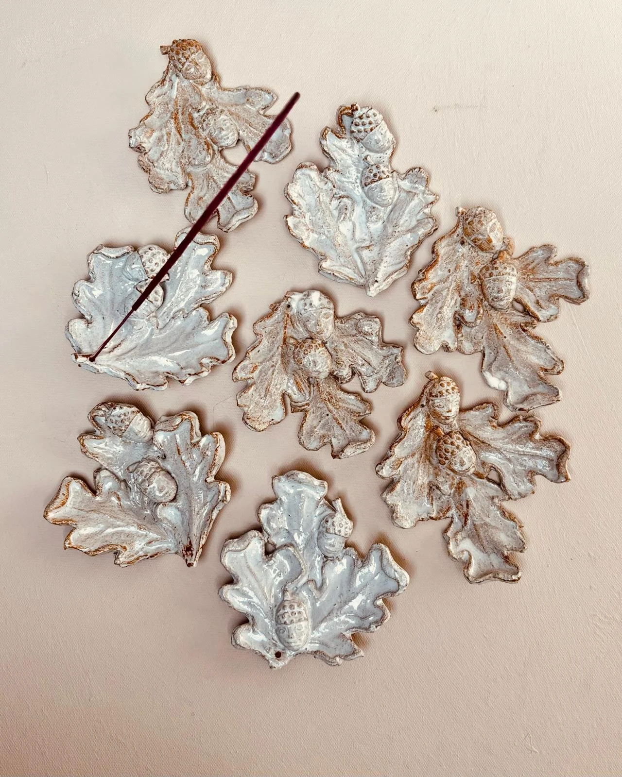 ~ ABOVE&BEYOND COLLECTION with Sophie Corbett~ Flora &Fauna Incense holders/ trinket  dishes