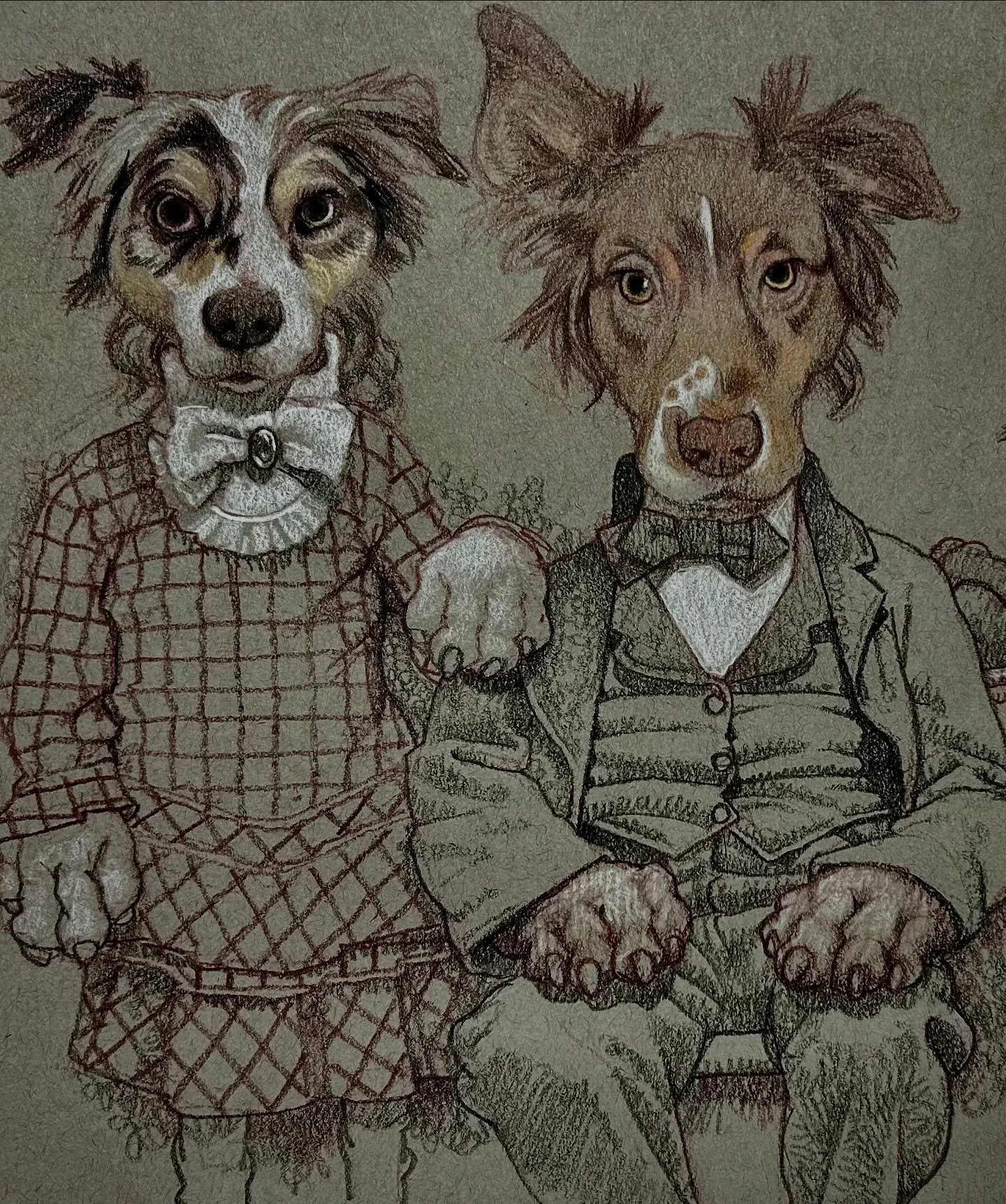 Happy National Dog Day. #cfpayne #hartfordartschool #mfa @illustrationmfa @illustrationacademy #illustratonart #nationaldogday❤️