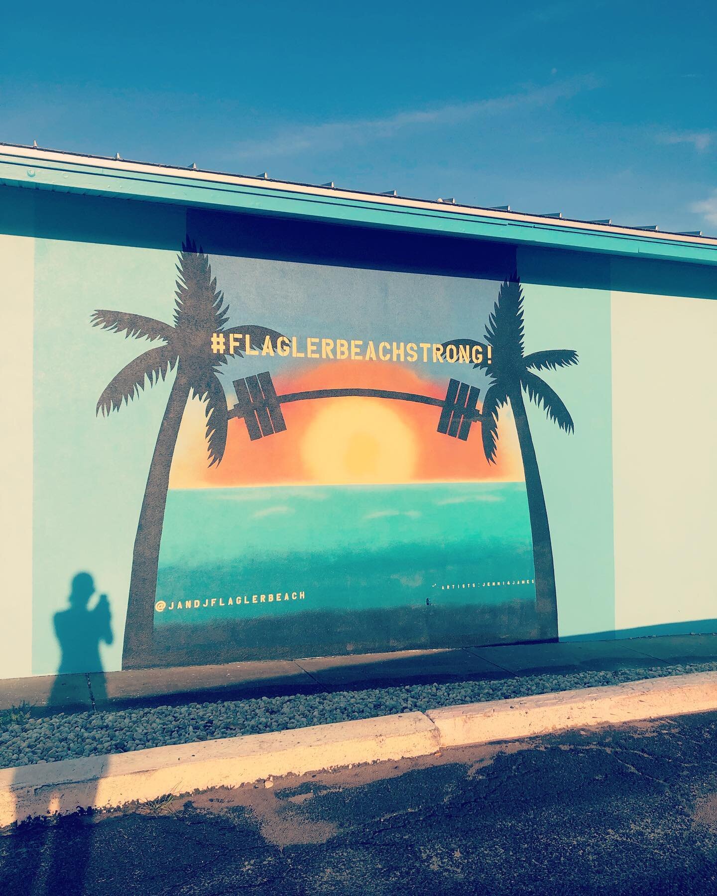 😍LOVE THIS MURAL! I golf cart up to the bridge to get some fun morning workouts in!🛺
&bull;
Book now online at flaglerbeachgolfcarts.com or 
📲386-845-4513

&bull;
&bull;
&bull;

#golfcart #golfcartrental #golfcartrentals #flaglerbeach #hammockbeac