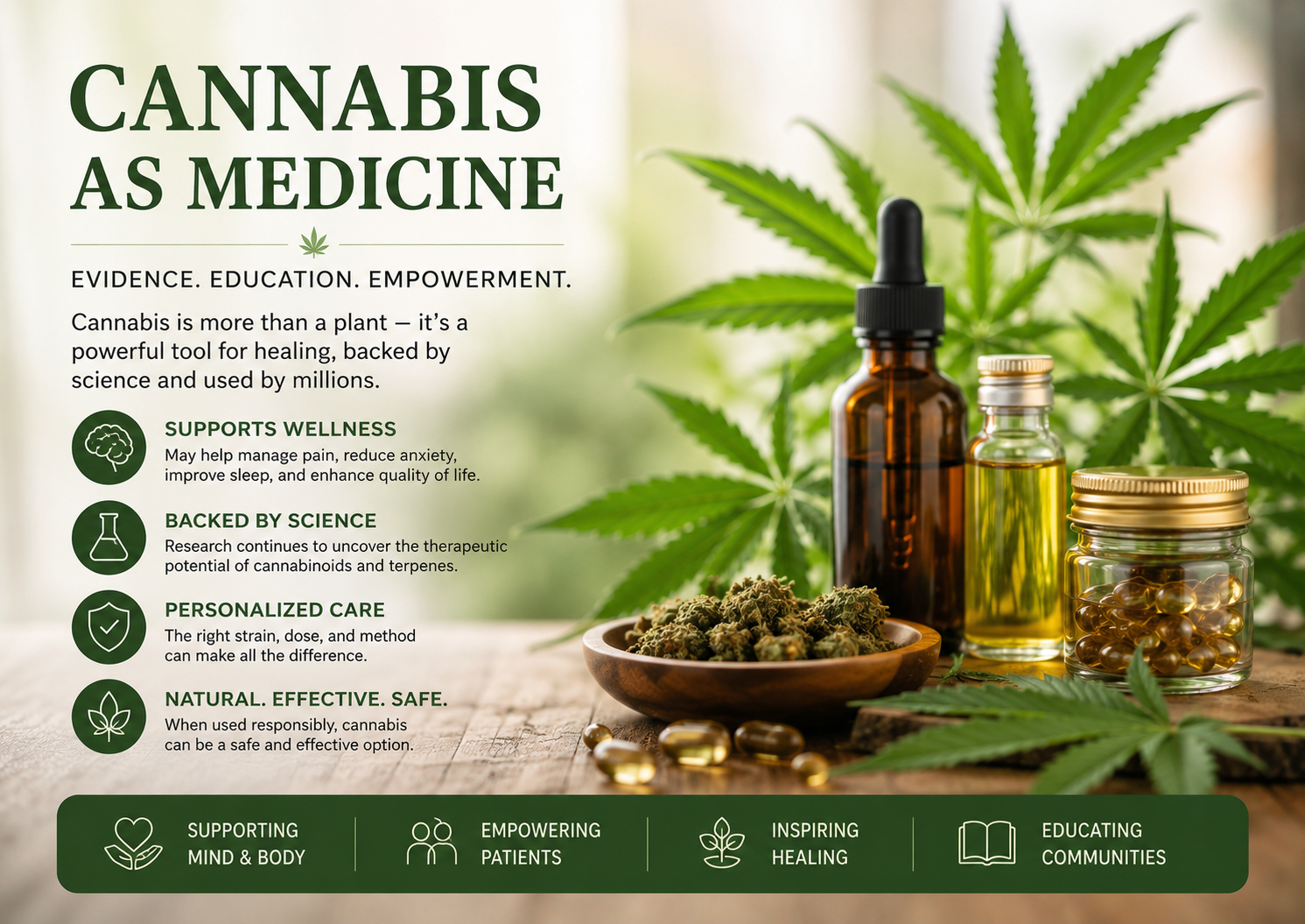 A personalized cannabis approach is the key to unlocking true wellness.