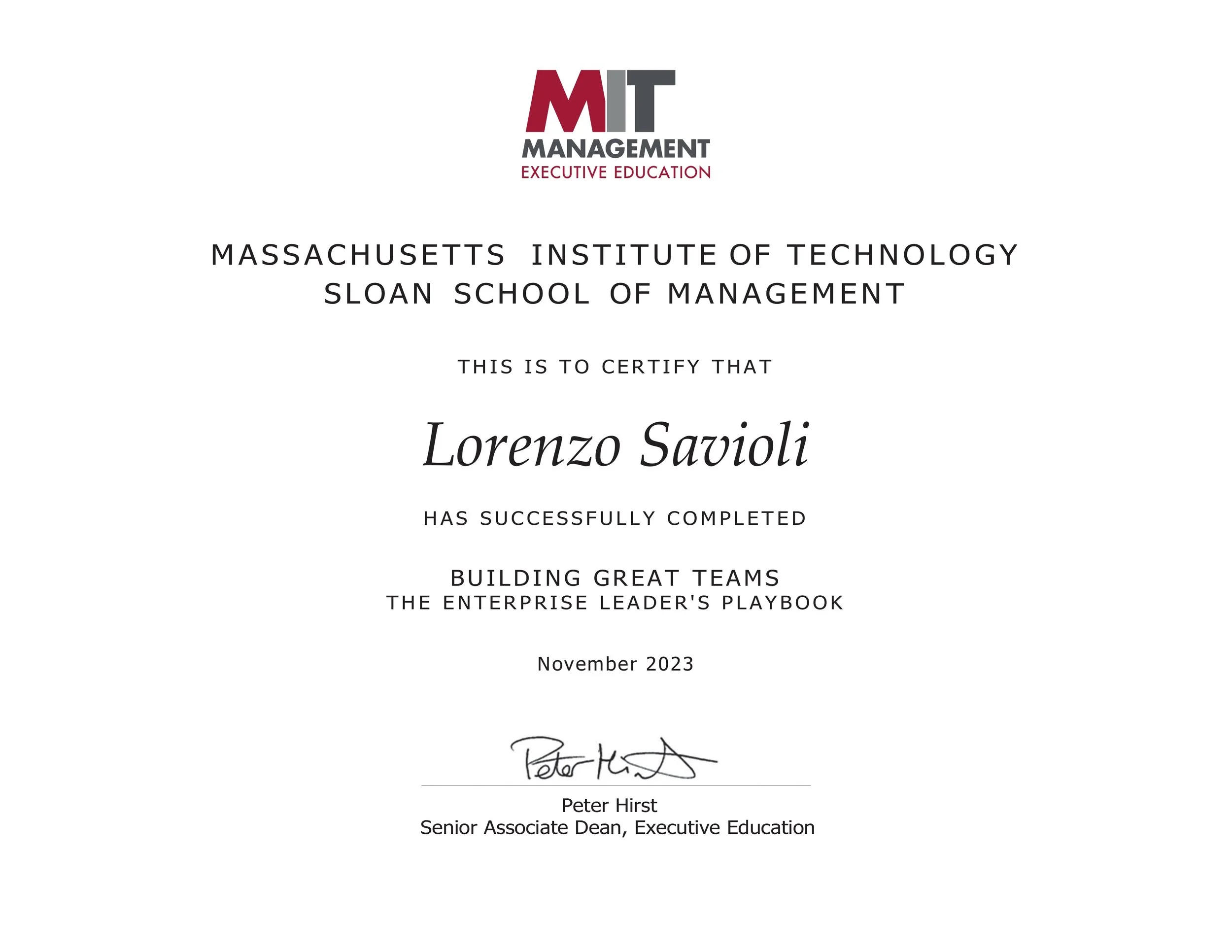 MIT Sloan School of Management