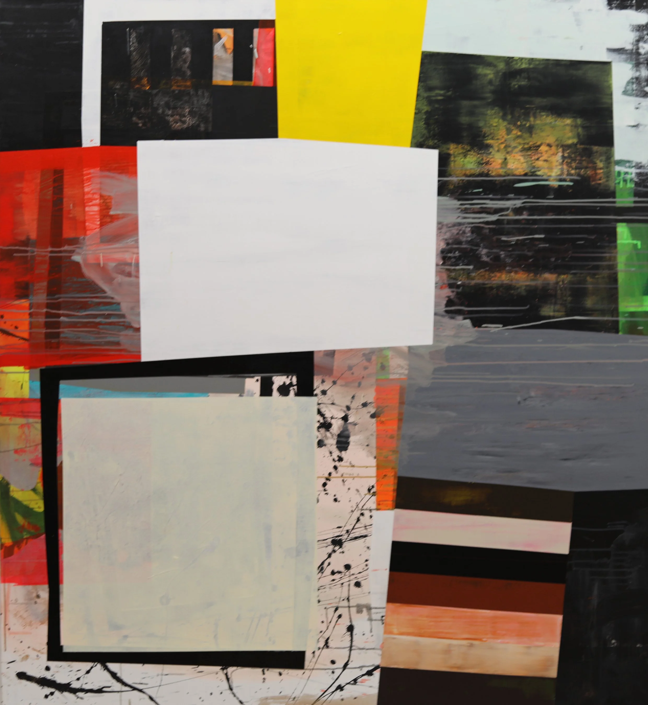 Genet,  Acrylic on Canvas,  69x62", 2017