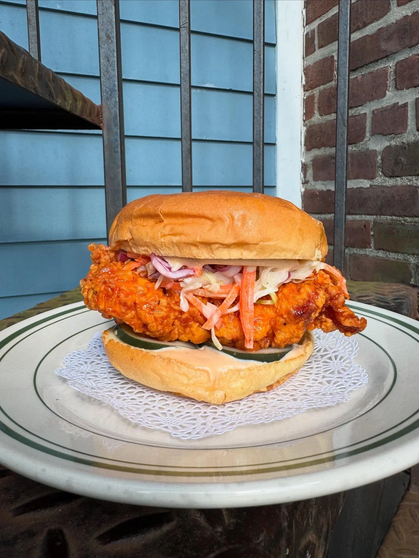It&rsquo;s baaaack 🔥🐔
Our Hot Honey Fried Chicken Sandwich has returned &mdash; the one that had everyone asking, &ldquo;How is it THIS crispy?&rdquo; 🍯🍗💥
Sweet, spicy, crunchy perfection is waiting.  Also check out our new espresso martini stre