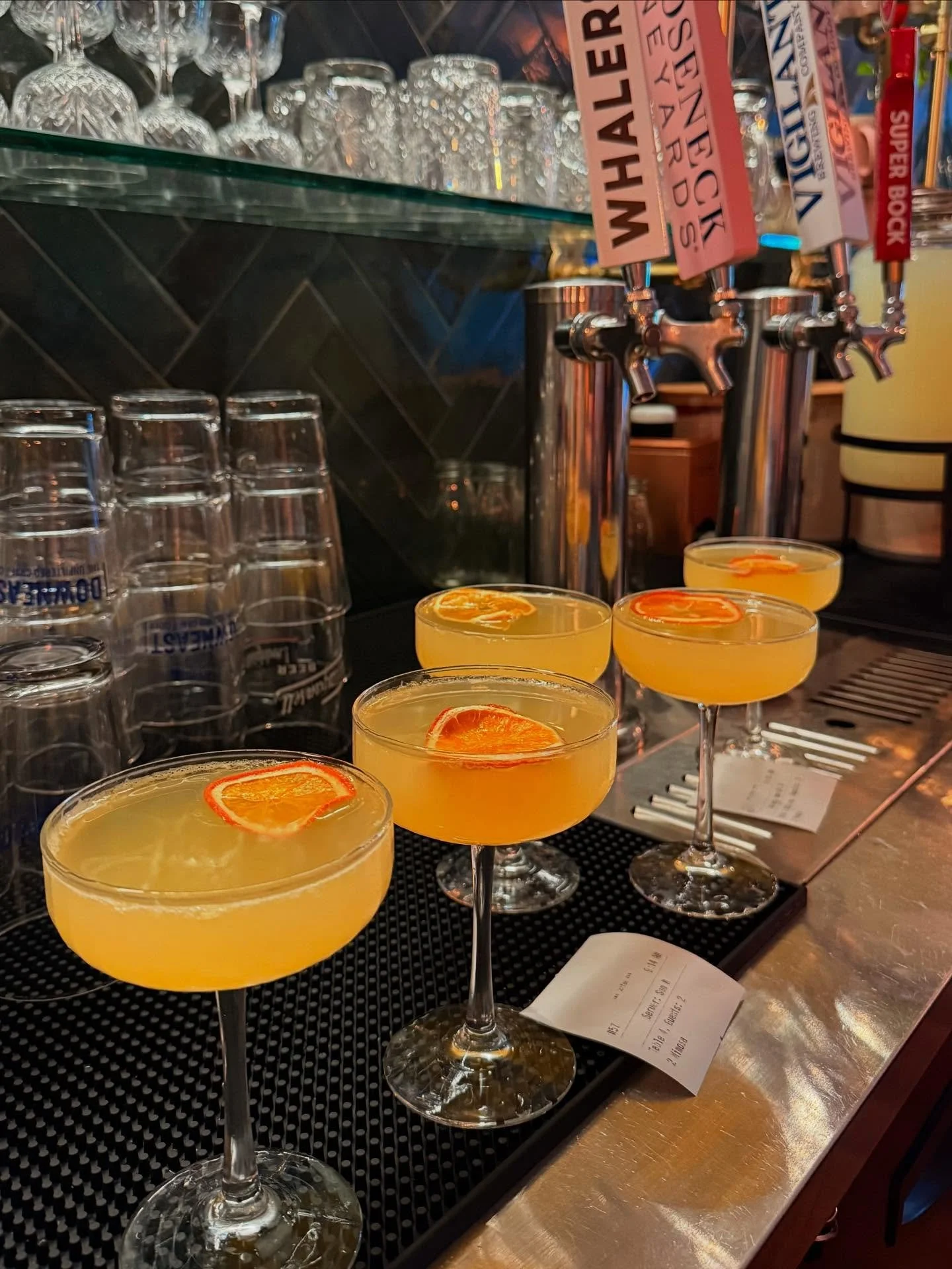 Mimosas from sunrise to sunset if you&rsquo;d like. 

Open for dinner Thursday&mdash;Saturday! 
⚡️ Brunch 730am-2pm
⚡️ Dinner 2pm-9pm
⚡️ Bar until 10pm