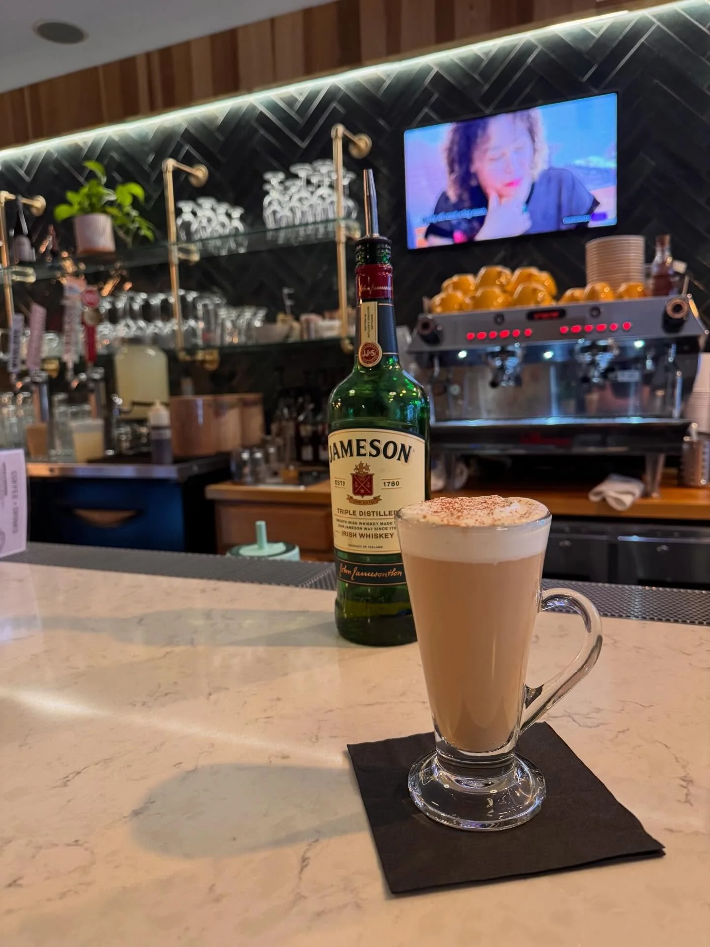 Irish coffee kind of day ☘️☕