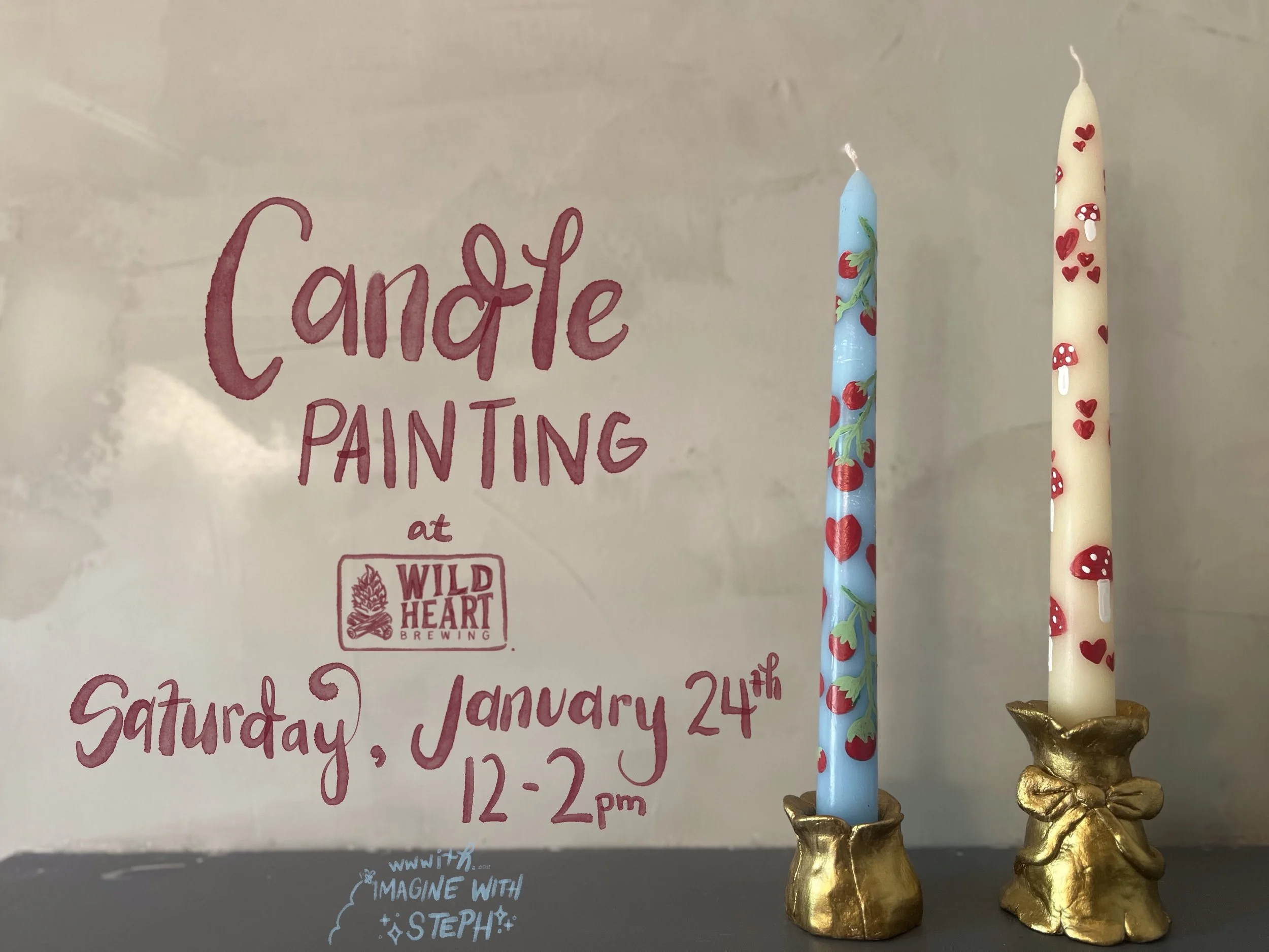 Candle Painting with Steph