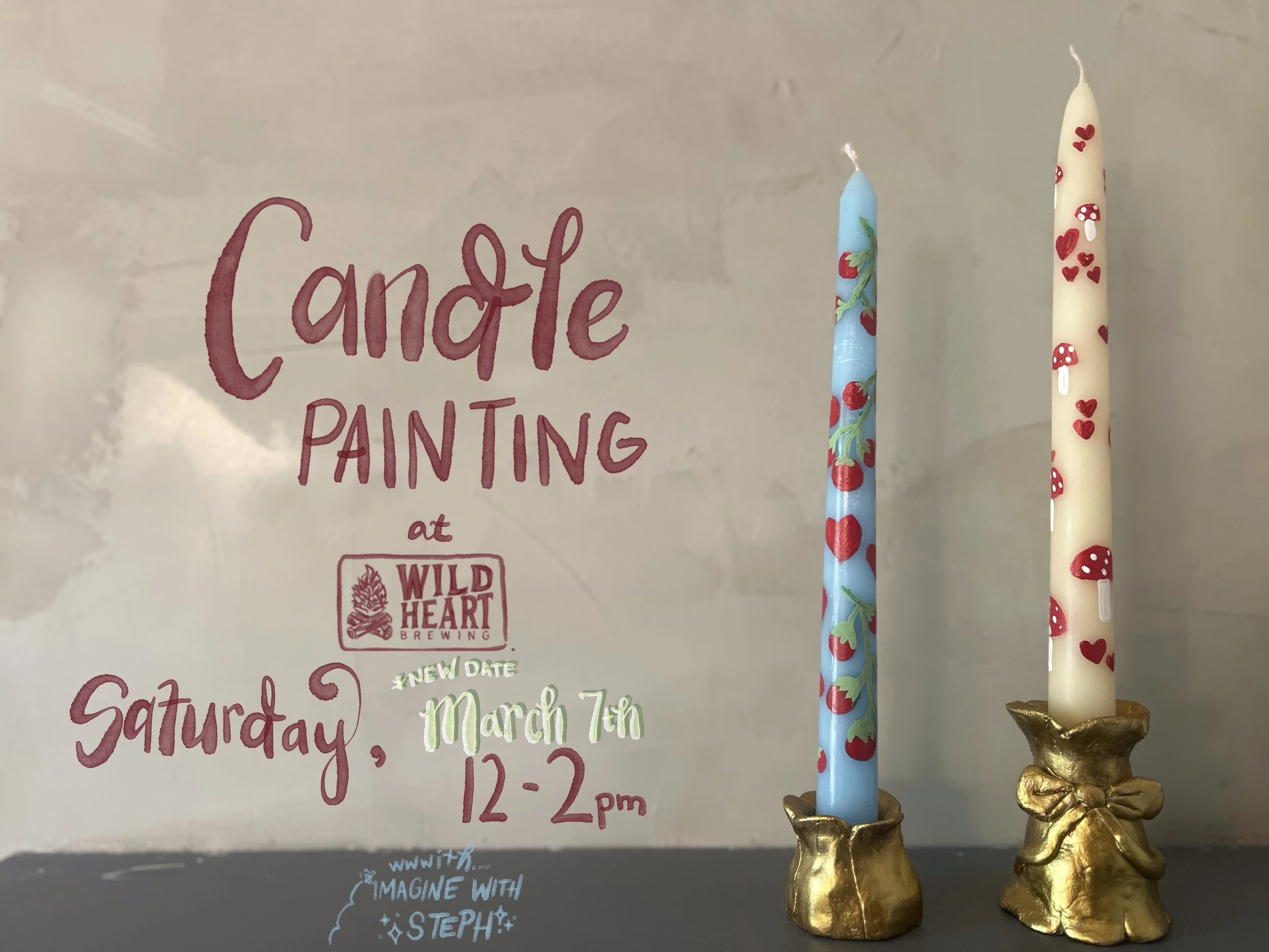 Candle Painting with Steph