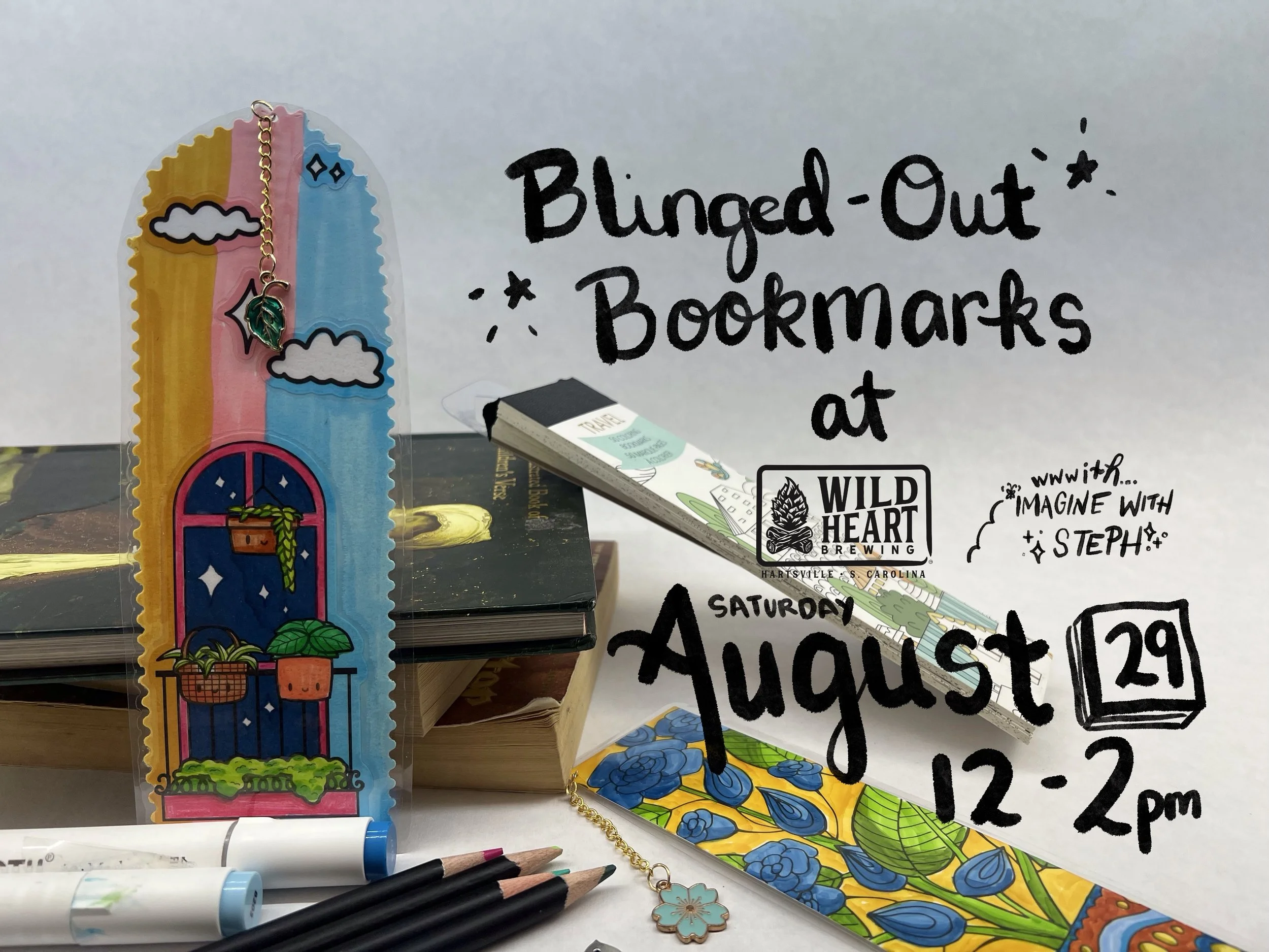 Bookmarks with Steph!