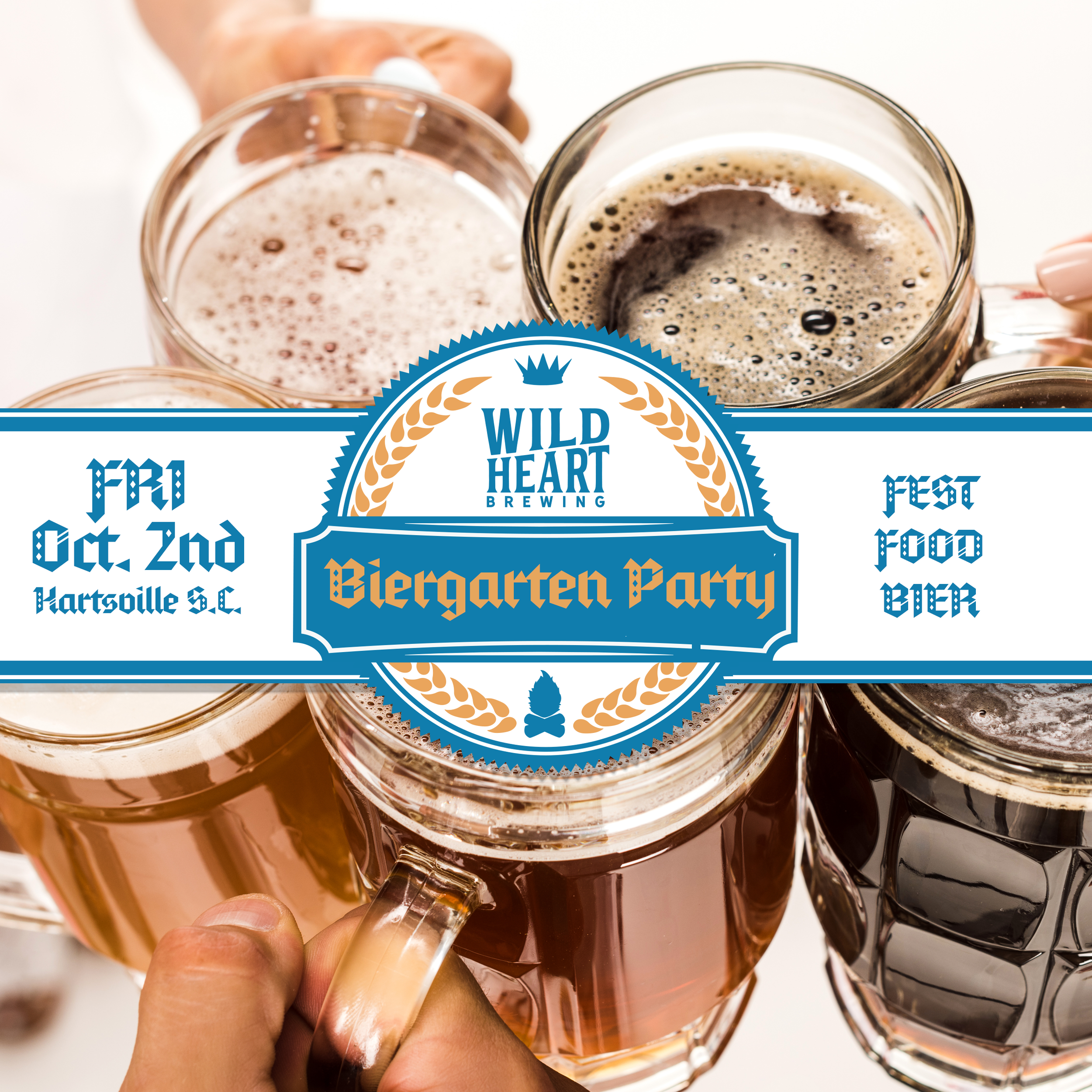 Biergarten party