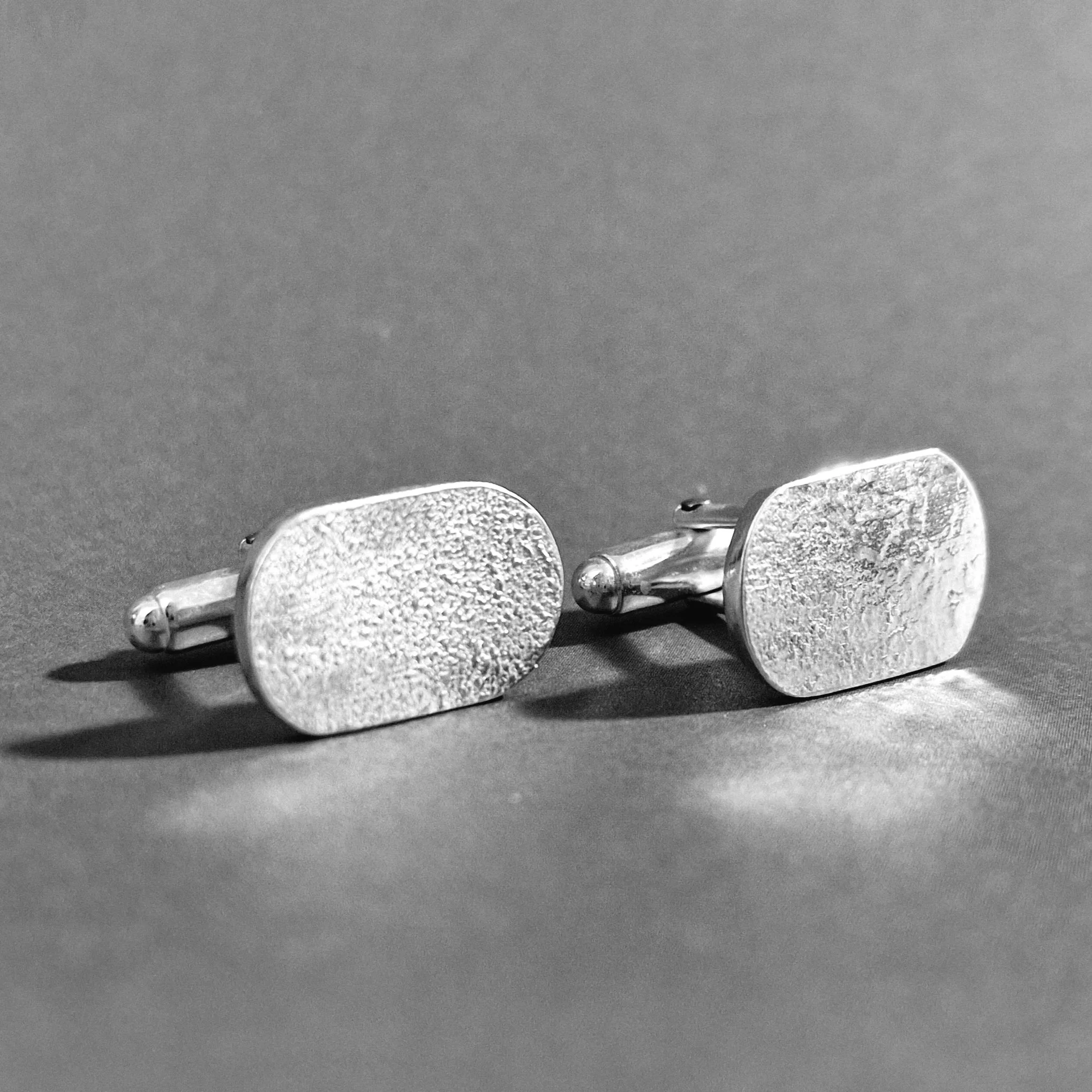 Textured Lozenge Cufflinks