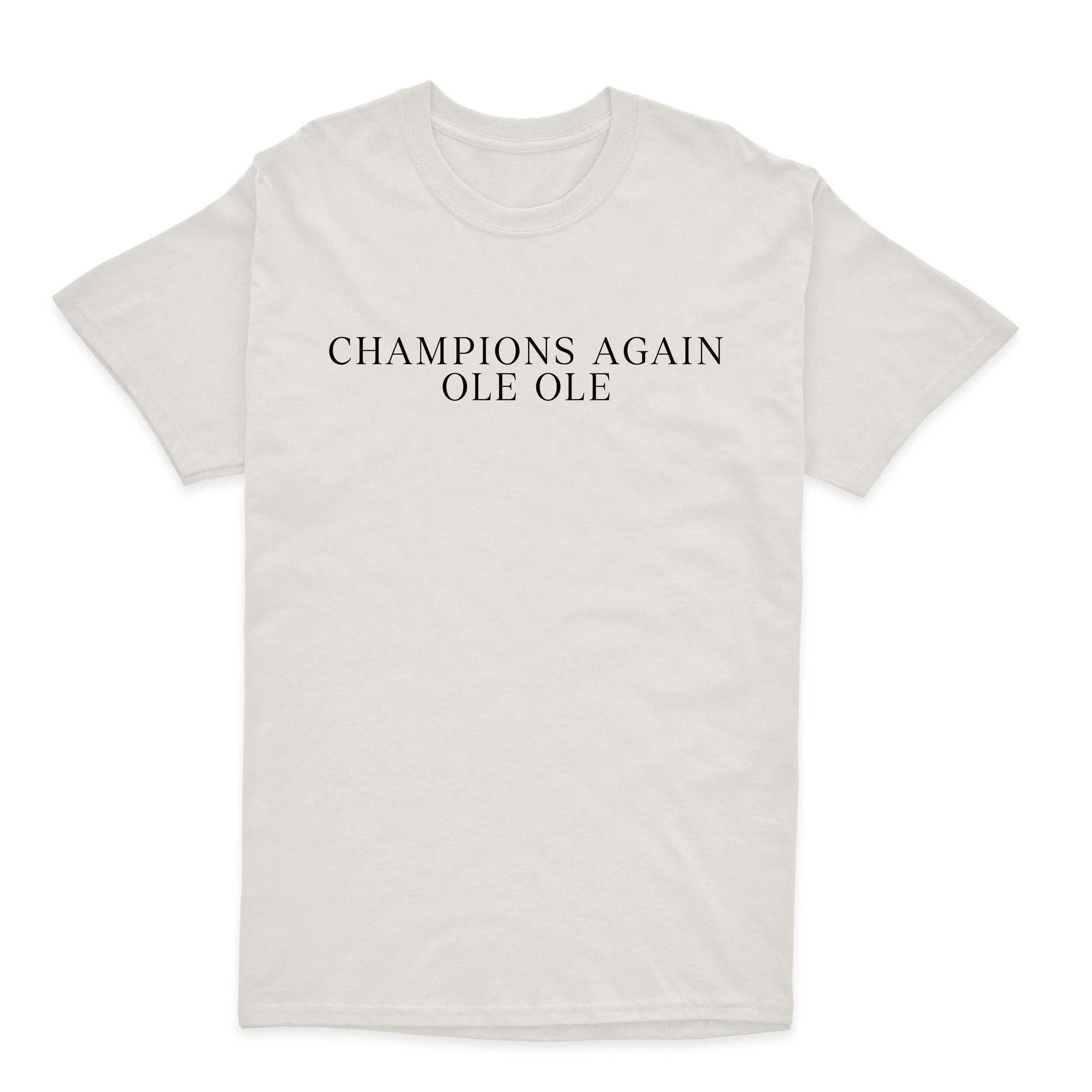 Champions Again t-shirt