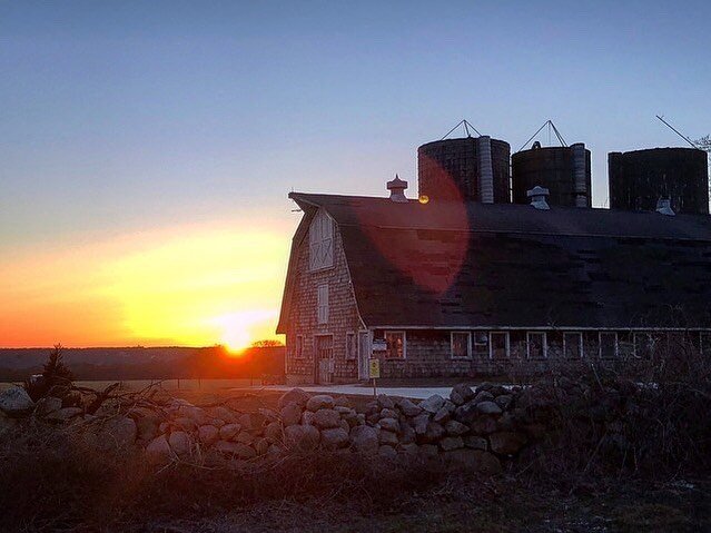 Westport, Ma. 📸 curtesy of Scott Silvia @echofarmma #goldenhour #farmcoast #farmcoast_newengland #westportma