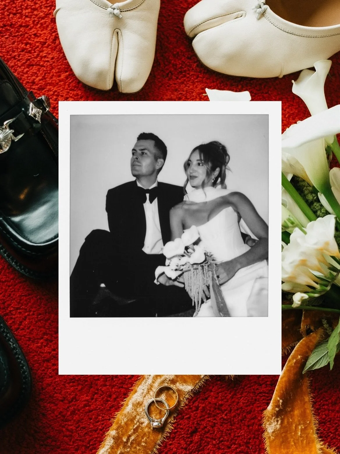 Britt &amp; Pat 🤍
mix of scanned polaroids + digi.