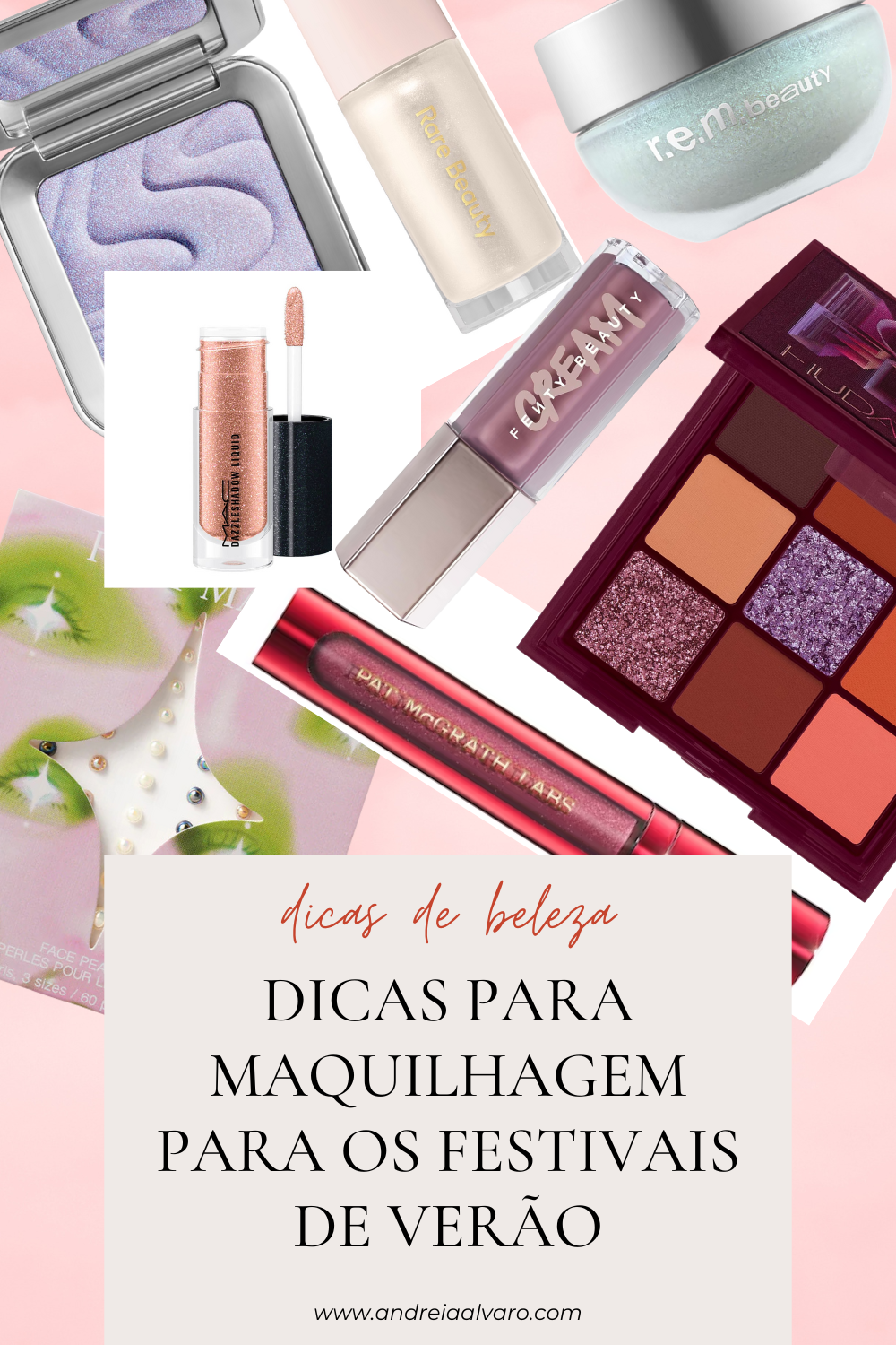 5 Dicas de Maquilhagem para Arrasares nos Festivais de Verão