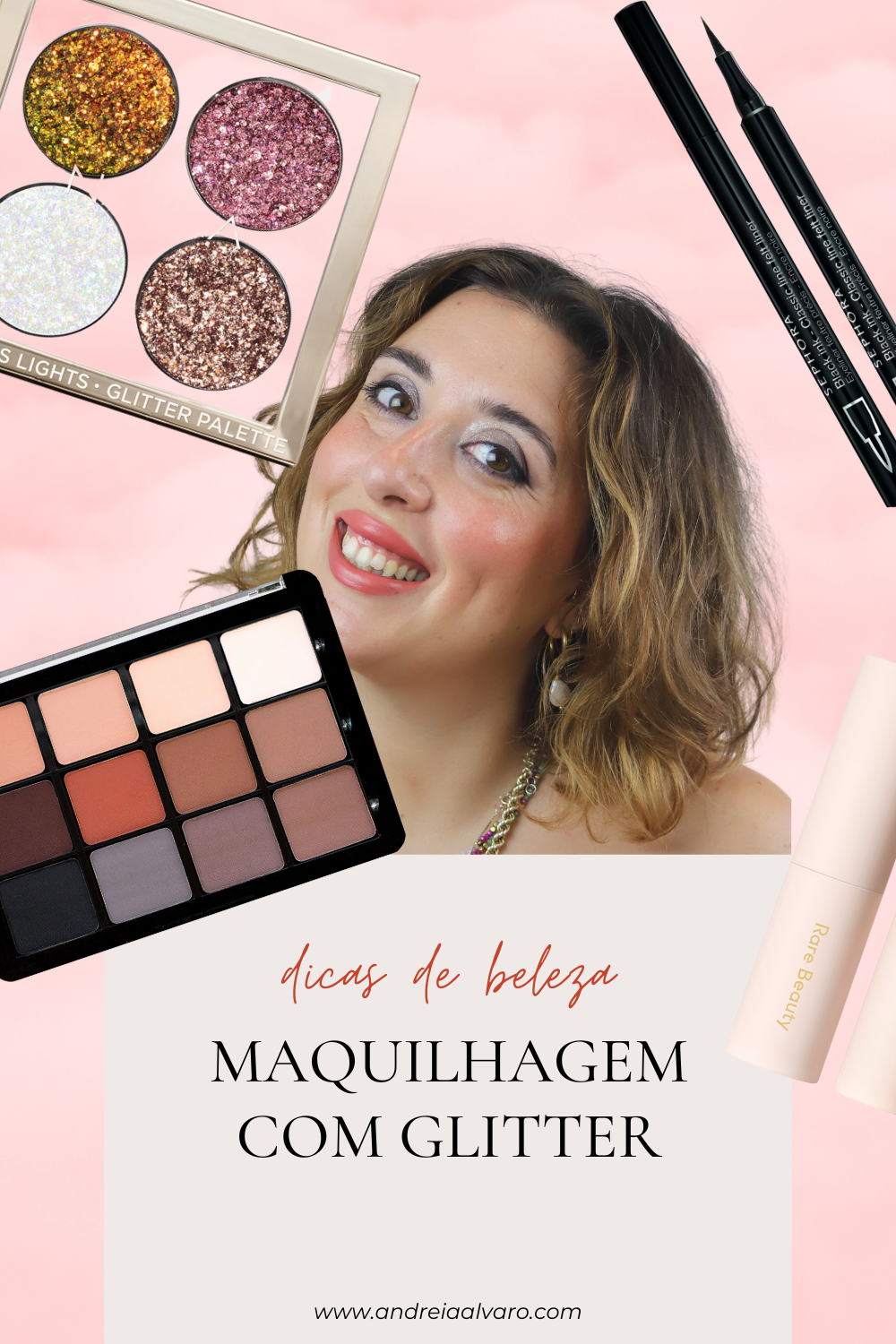 Maquilhagem - adiciona um pouco de glitter