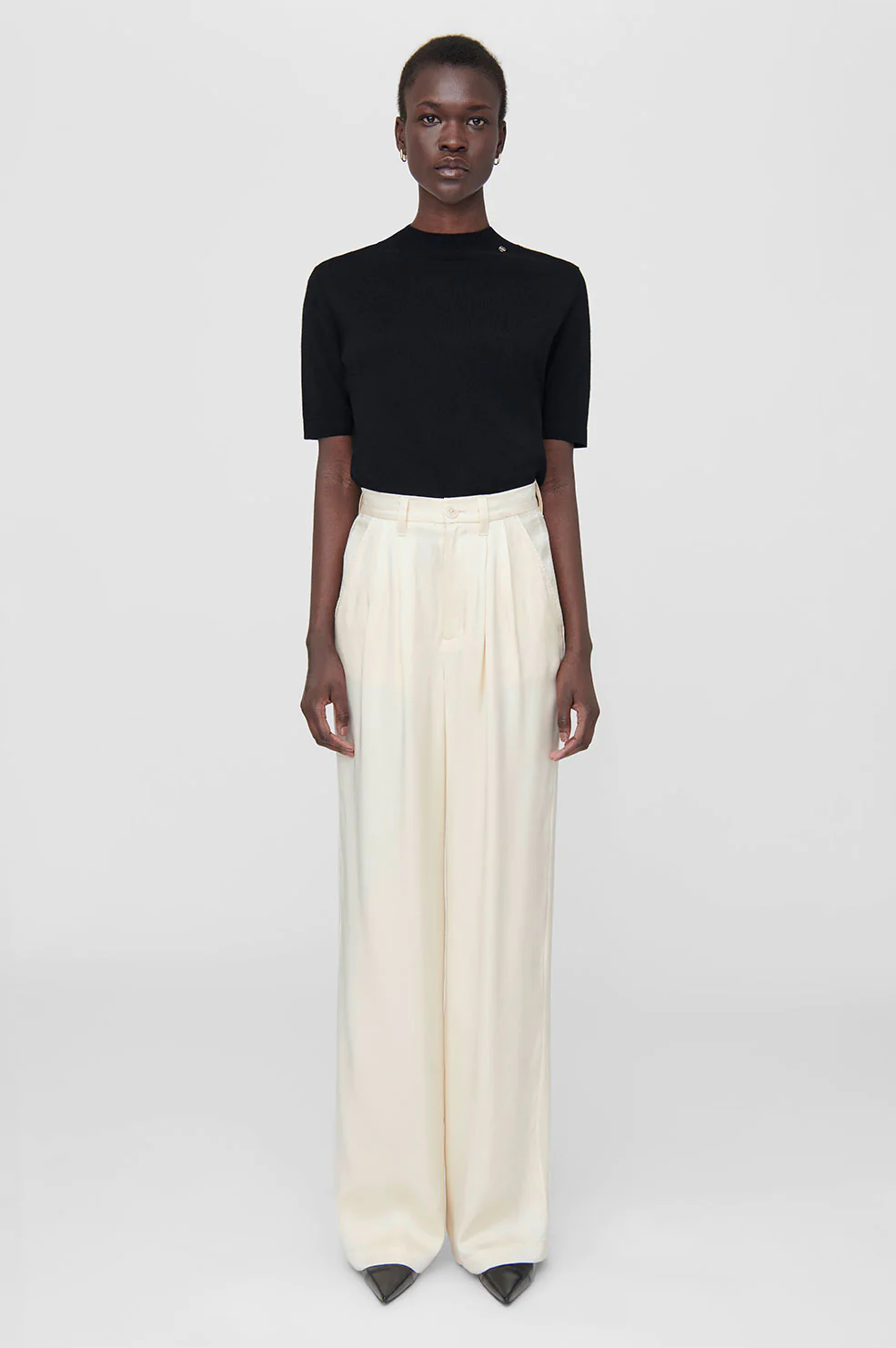 ANINE BING Carrie Pant - Oyster – ANINE BING EU.png