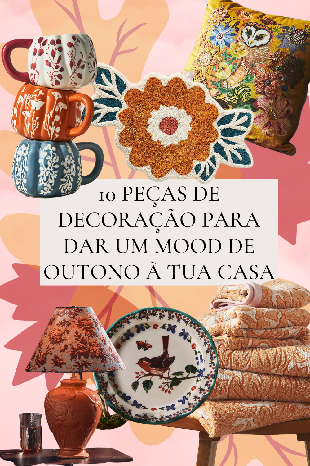 10 peças de decoração para o outono