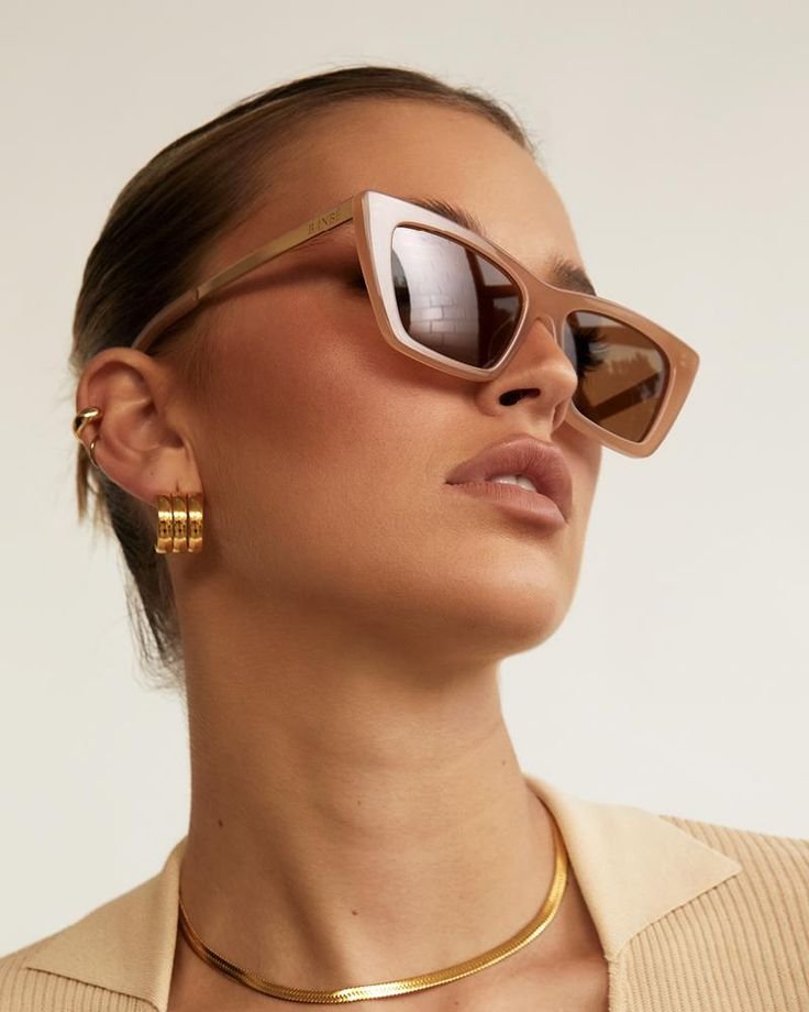 Banbe Eyewear WOMENS THE TWIGGY SUNGLASSES- NUDE- BROWN - Nude _ Brown Lens.jpeg