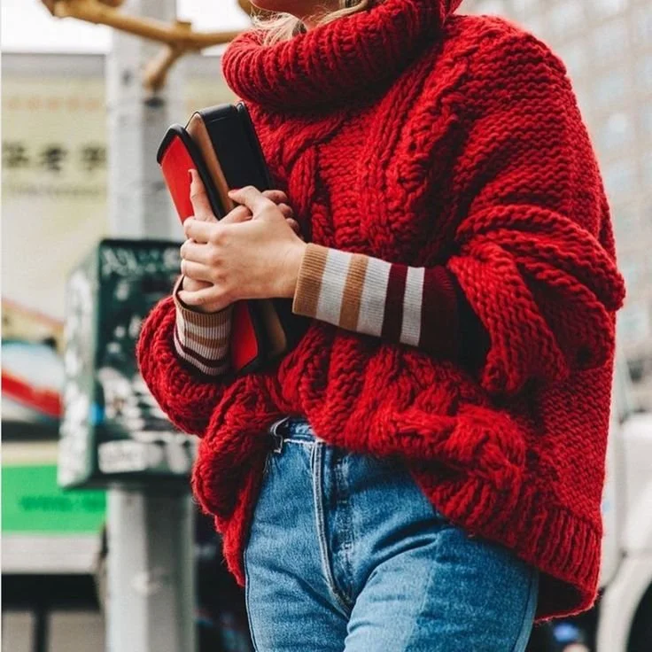 look-inverno-camisolao-malha-vermelho-jeans.jpeg