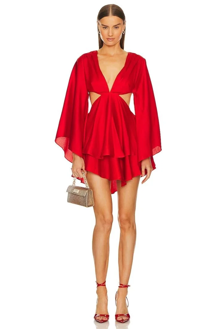 Allete Dress-in-Red-shopping-online.jpeg