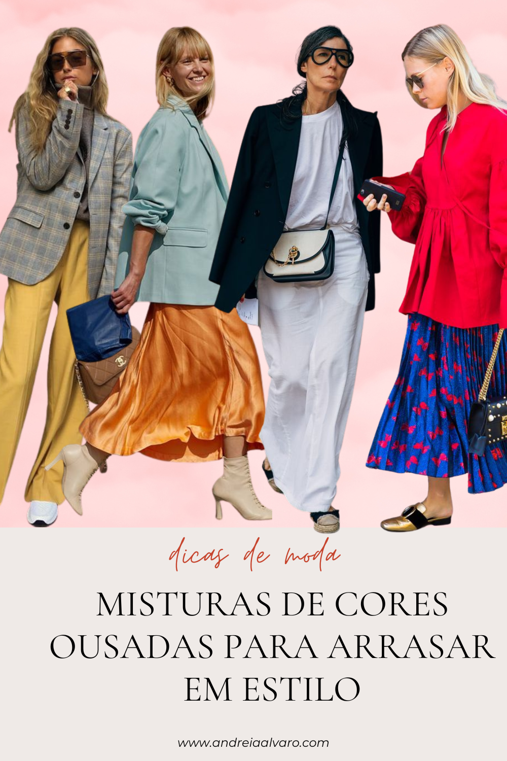 Arte das Combinações Perfeitas: Misturas de Cores ousadas para Arrasar em Estilo